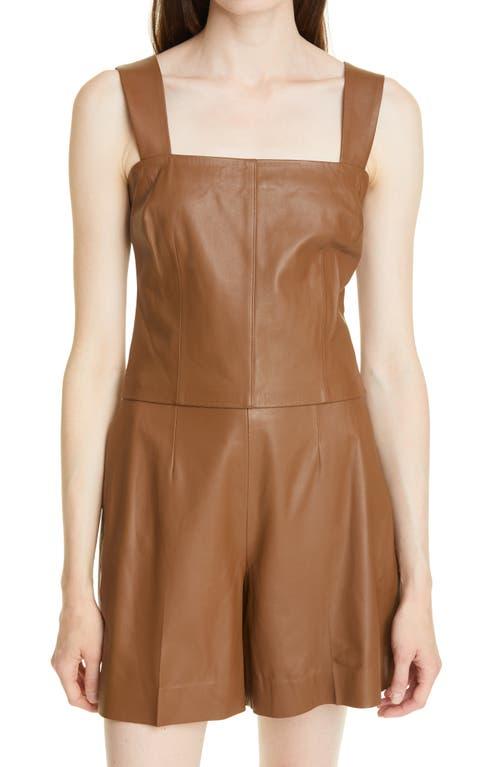 Vince Faux Leather Tops for Women | Lyst