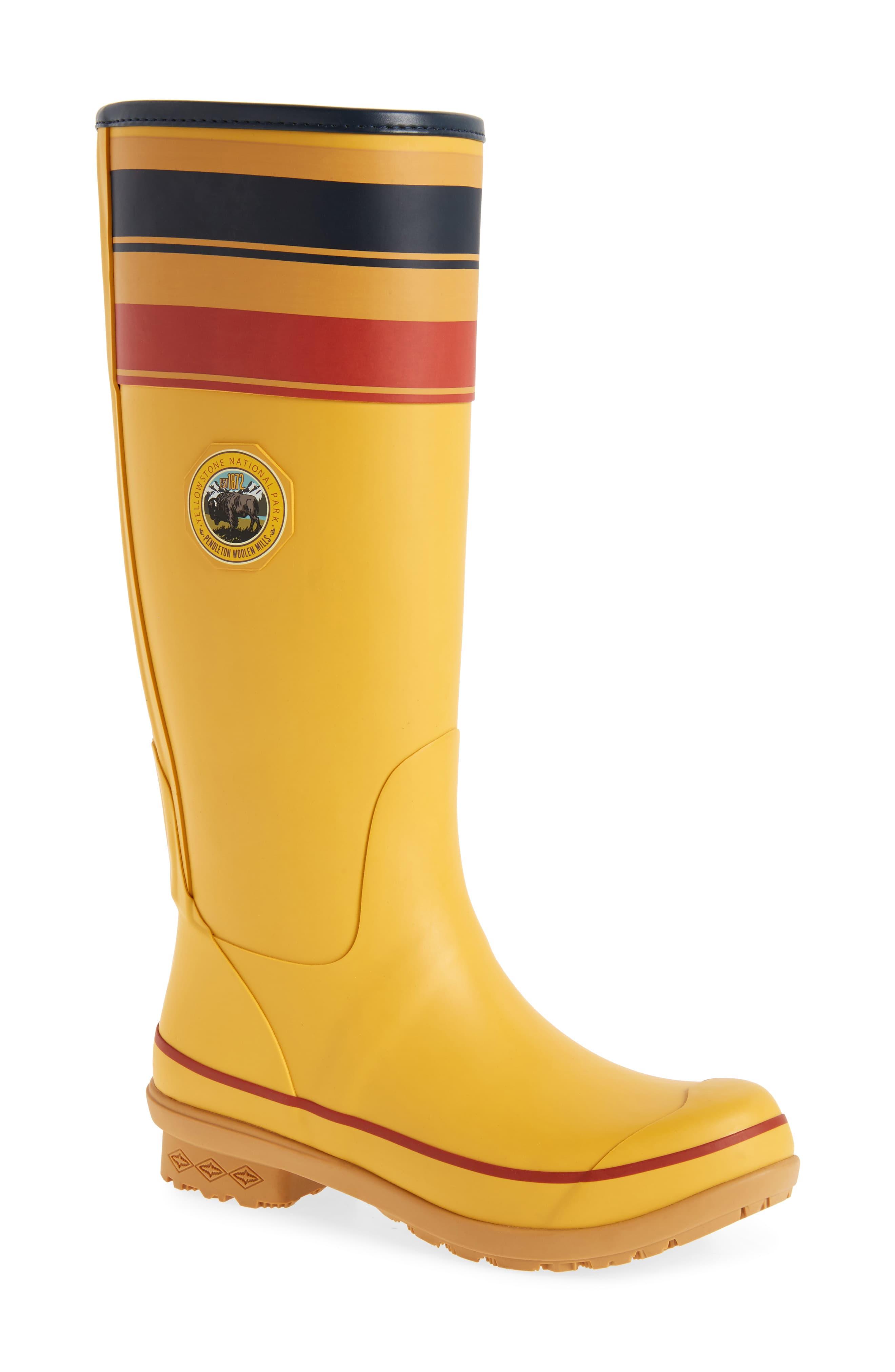 Pendleton Wool Yellowstone National Park Tall Rain Boot Lyst