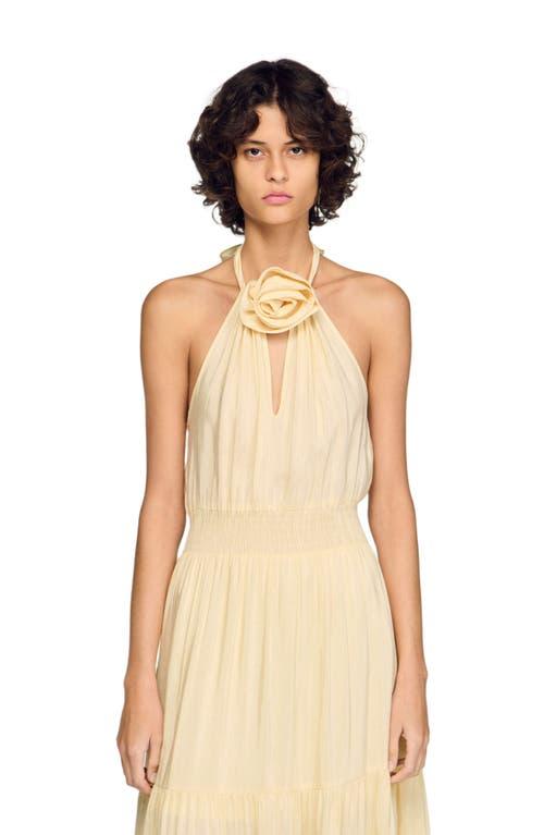 sachin and babi light blue dress Angelina Ruffle Dress by Sandro main image 0
