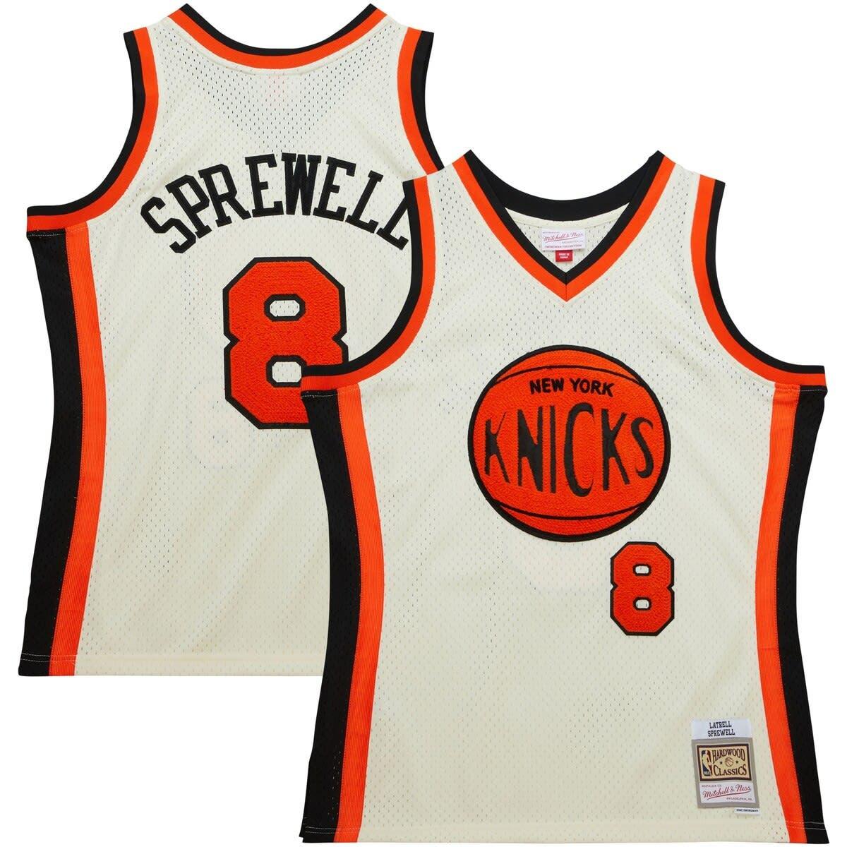 Julius Erving Philadelphia 76ers Mitchell & Ness Chainstitch Swingman Jersey  - Cream