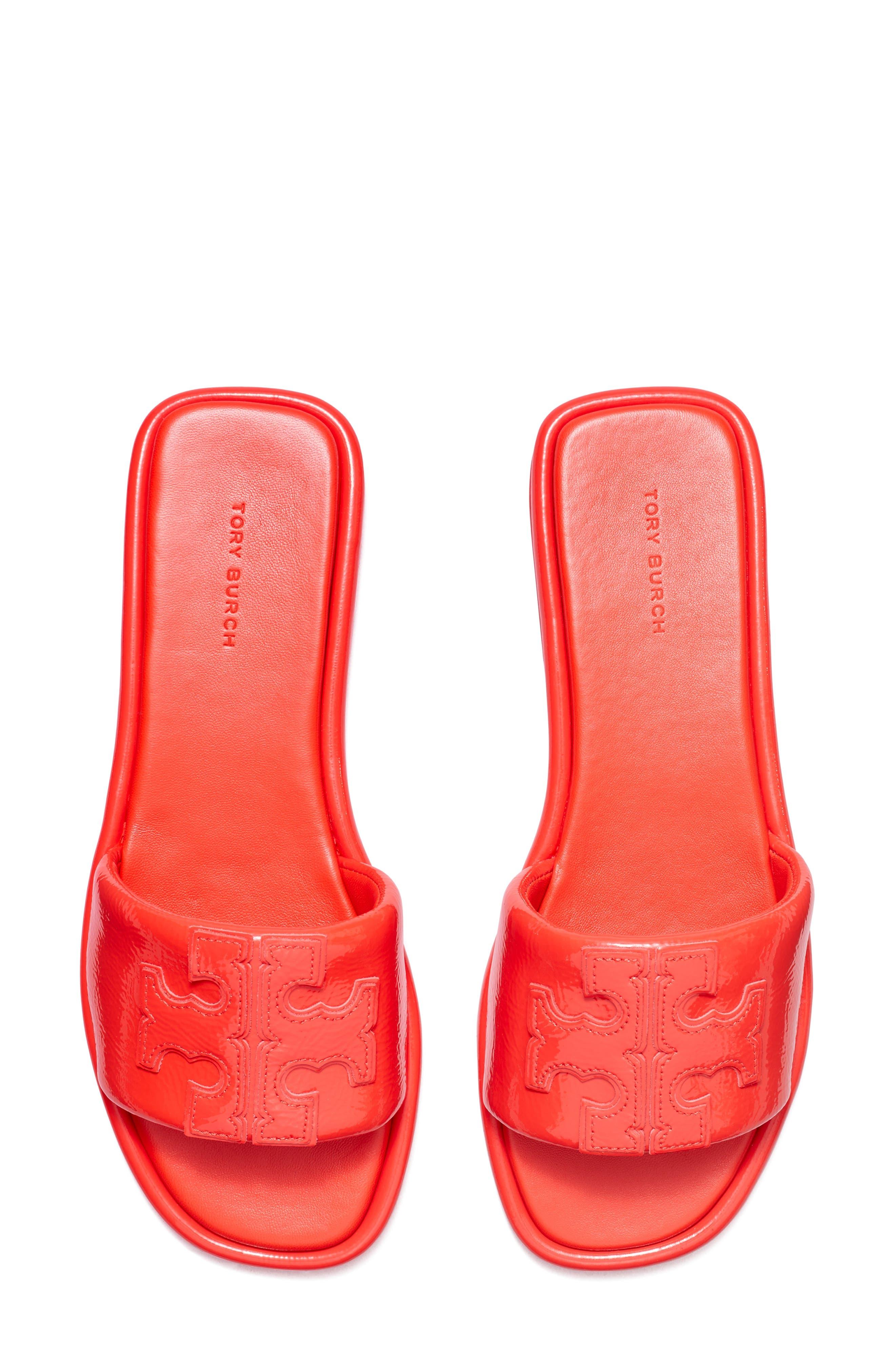 Poppy red best sale tory burch sandals