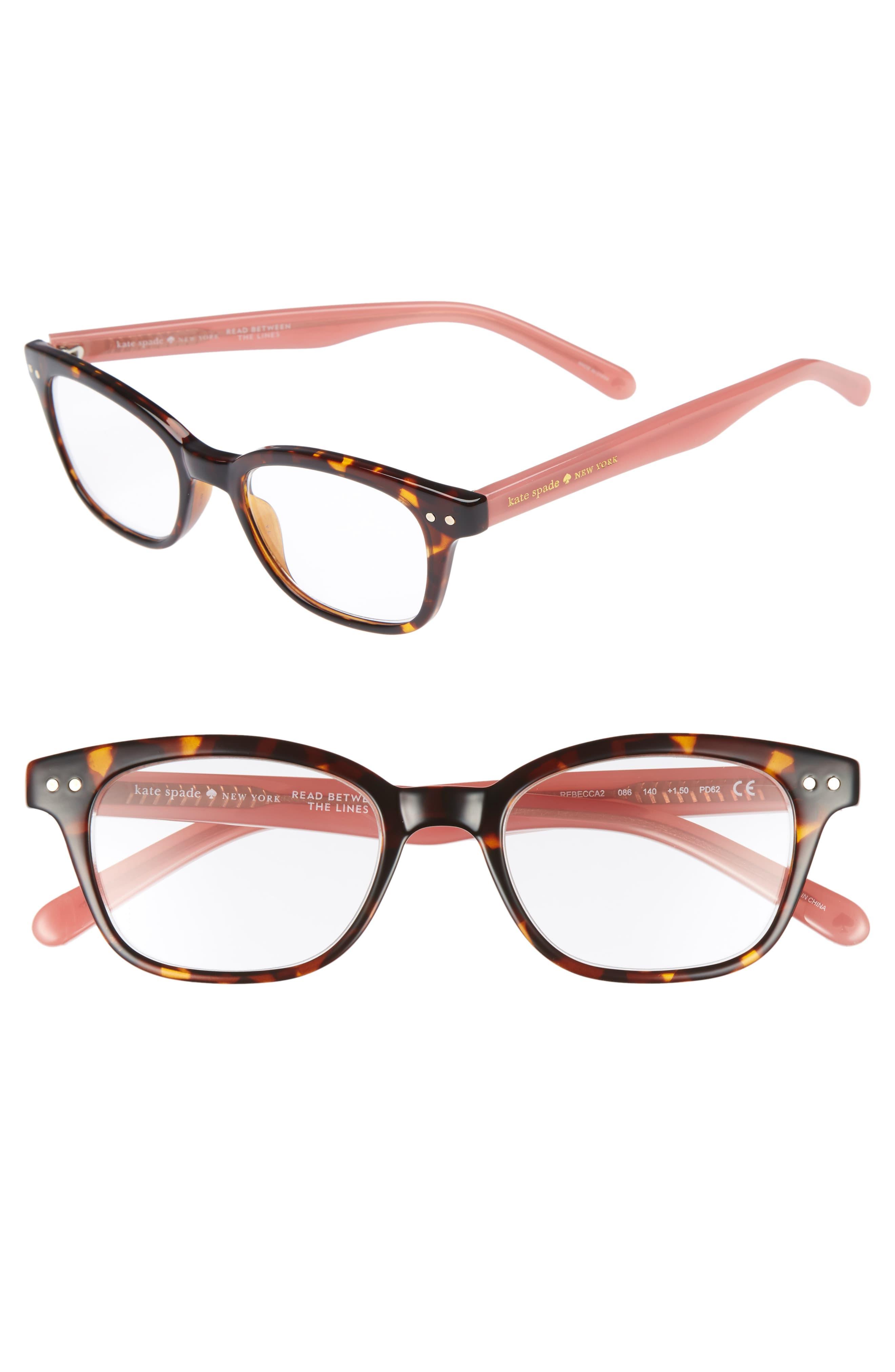 Kate Spade Rebecca 47mm Reading Glasses in Brown Lyst