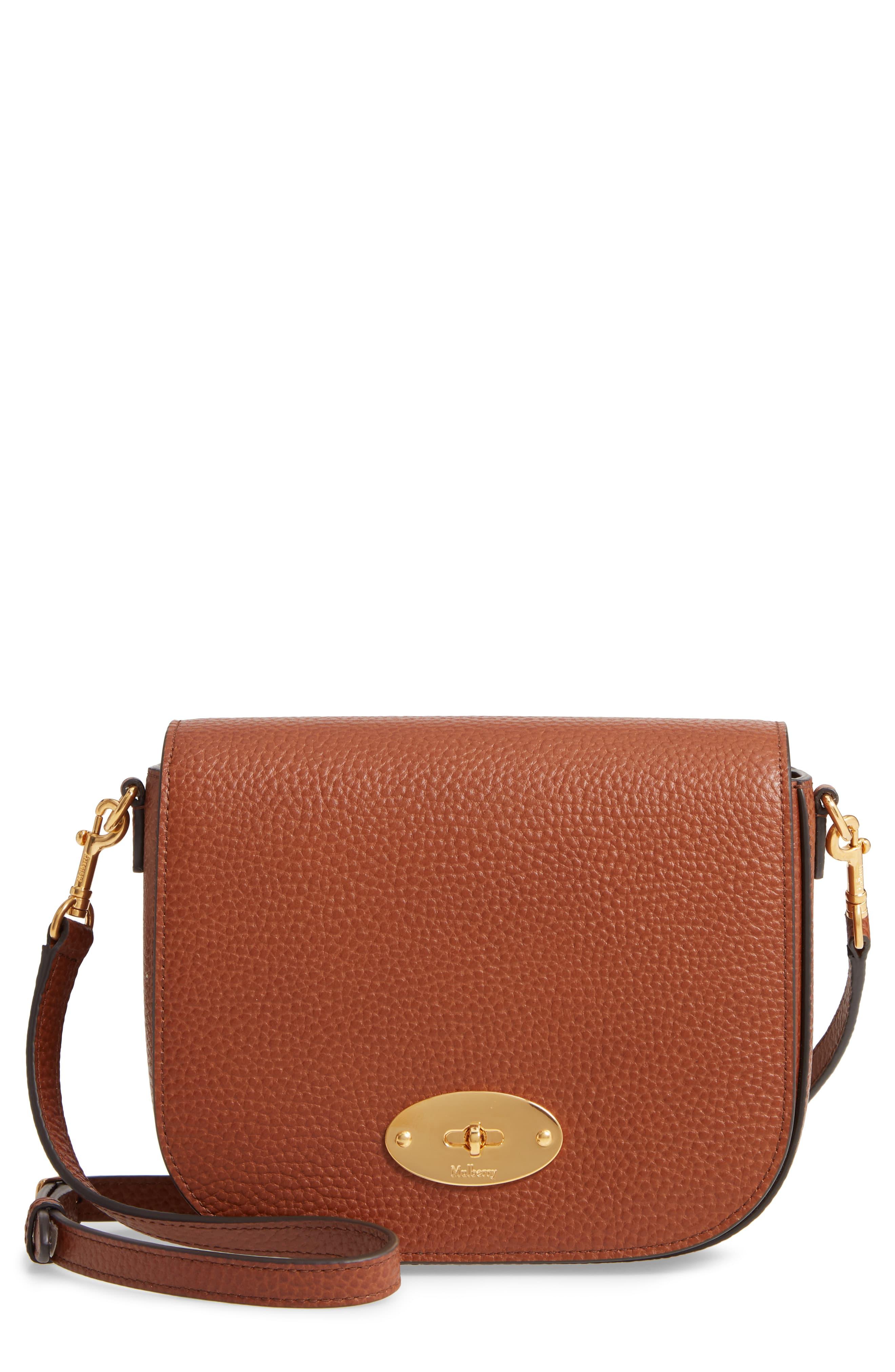Mulberry Small Darley Leather Crossbody Bag in Oak (Purple) Lyst