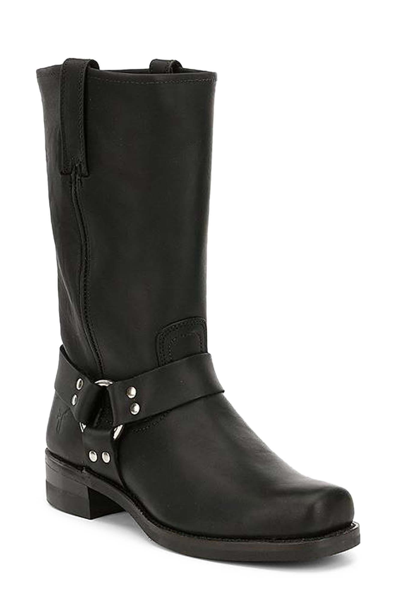 Frye harness 12r Boot in Black for Men Lyst