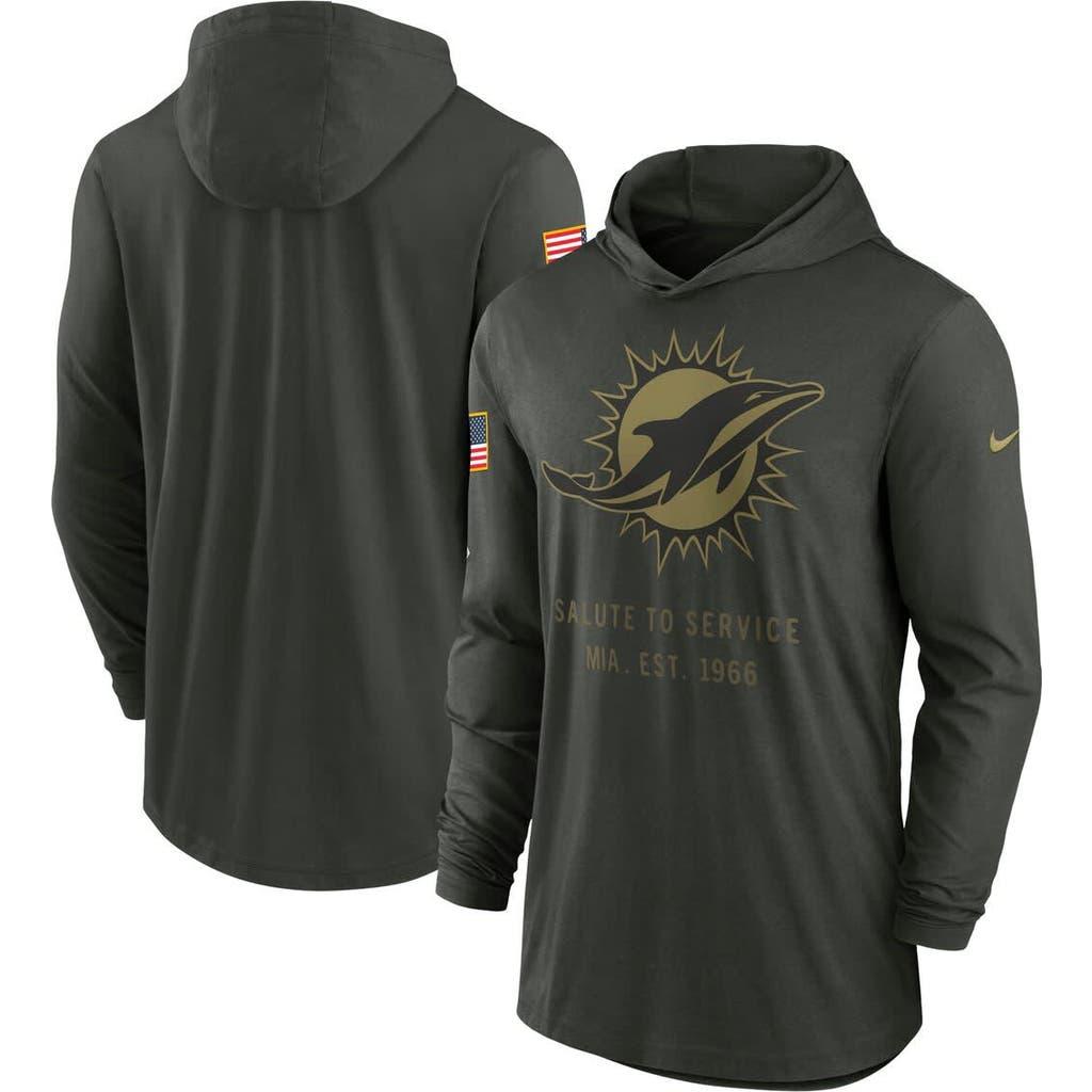 Nike Miami Dolphins 2025 Salute To Service Sideline Dri-Fit