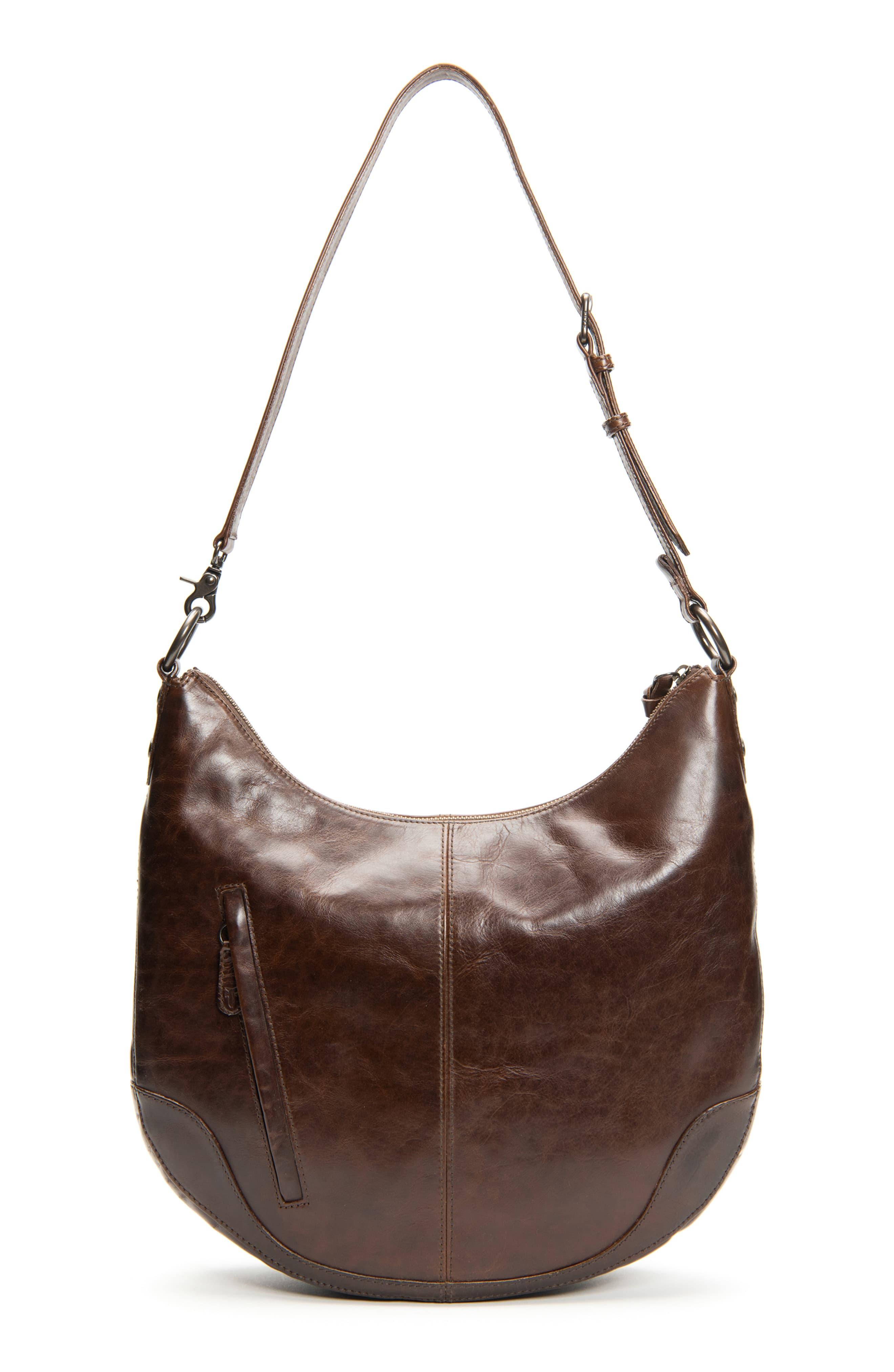 frye melissa leather hobo