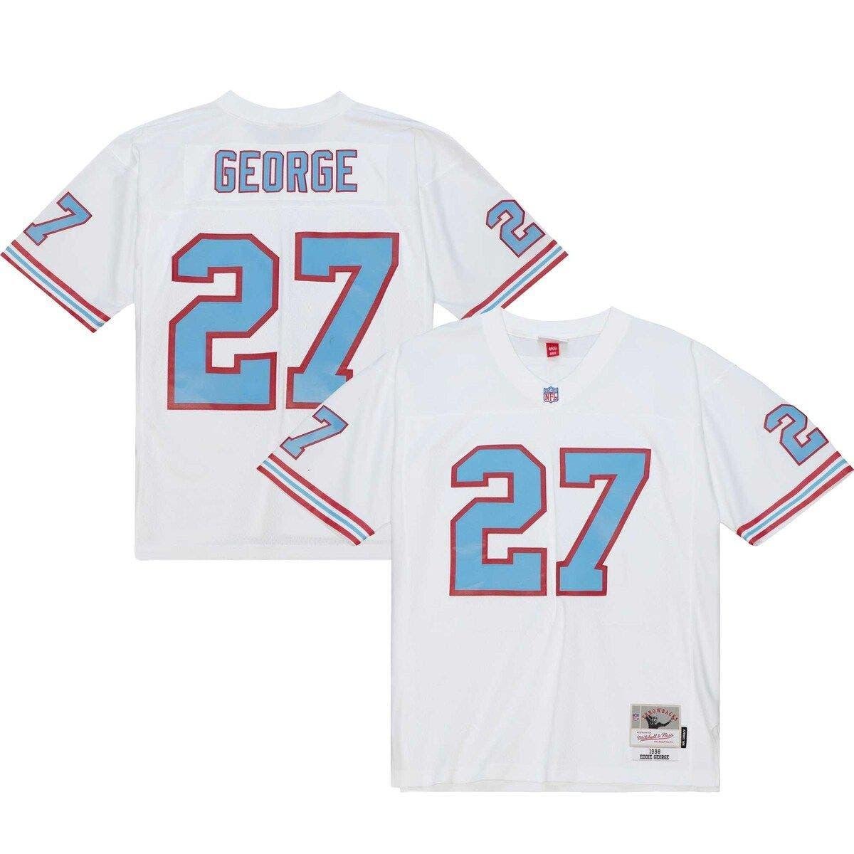 Eddie George Houston Oilers Mitchell & Ness Legacy Replica Jersey - White