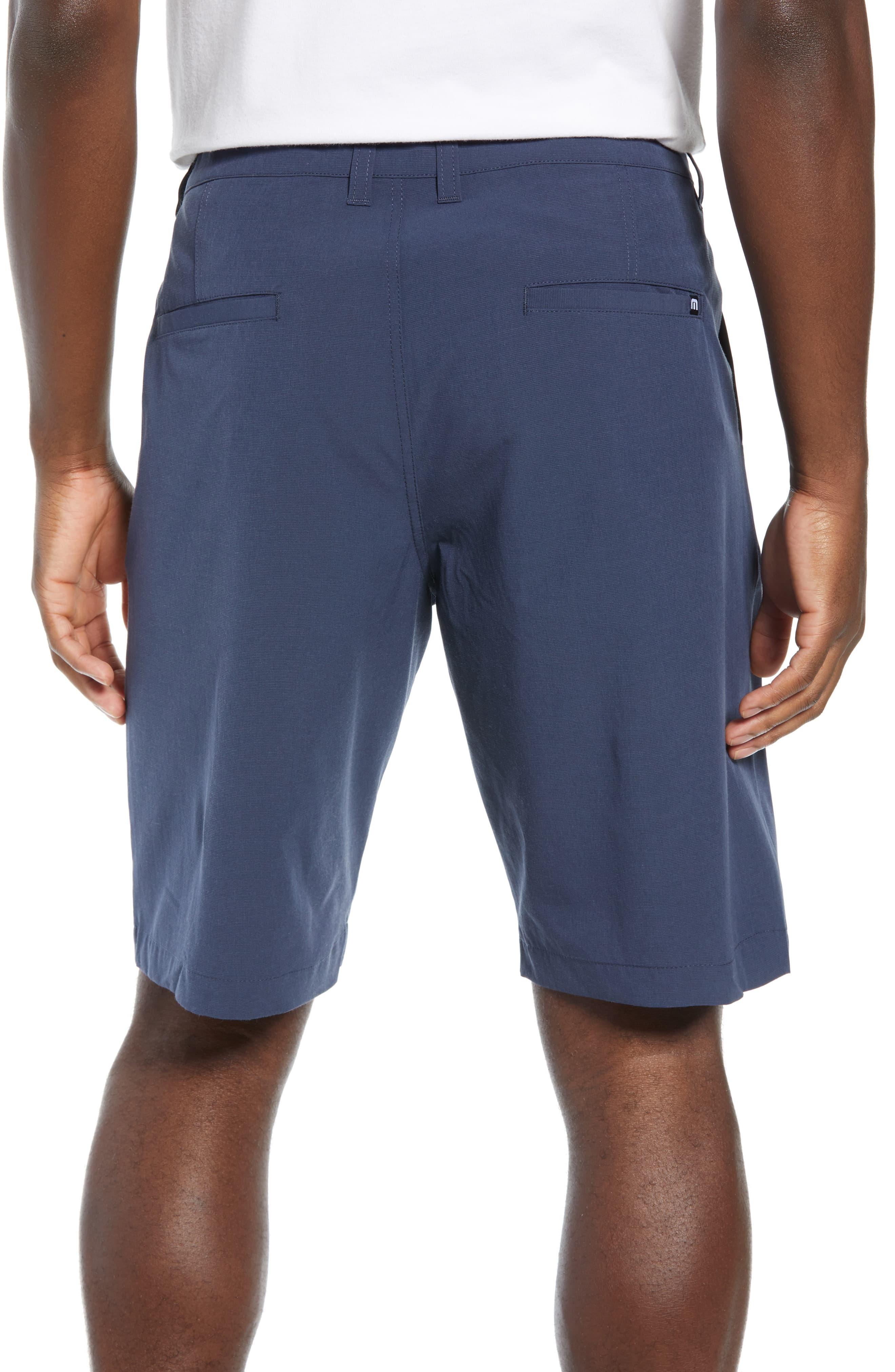 Travis Mathew Beck Stretch Performance Shorts in Blue for Men Lyst