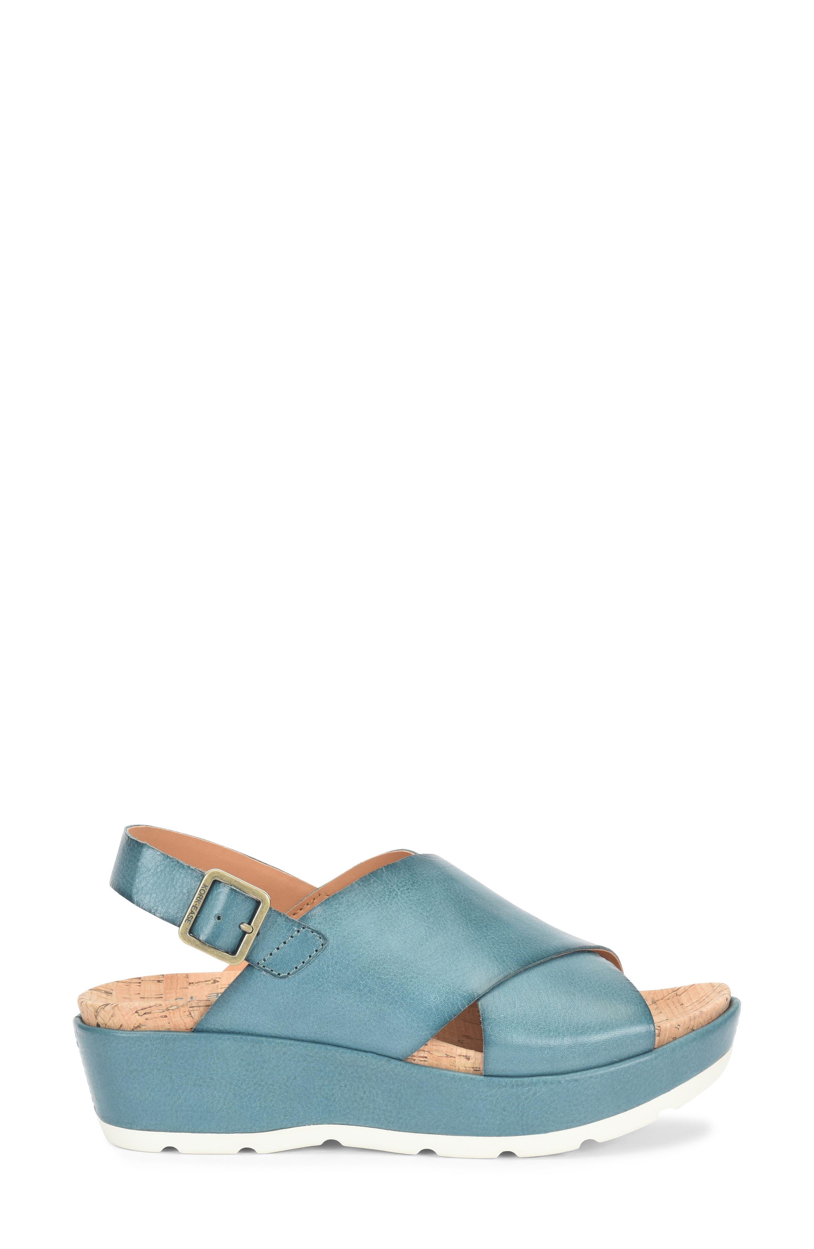 Kork-Ease Chloe Slingback Sandal in Blue | Lyst
