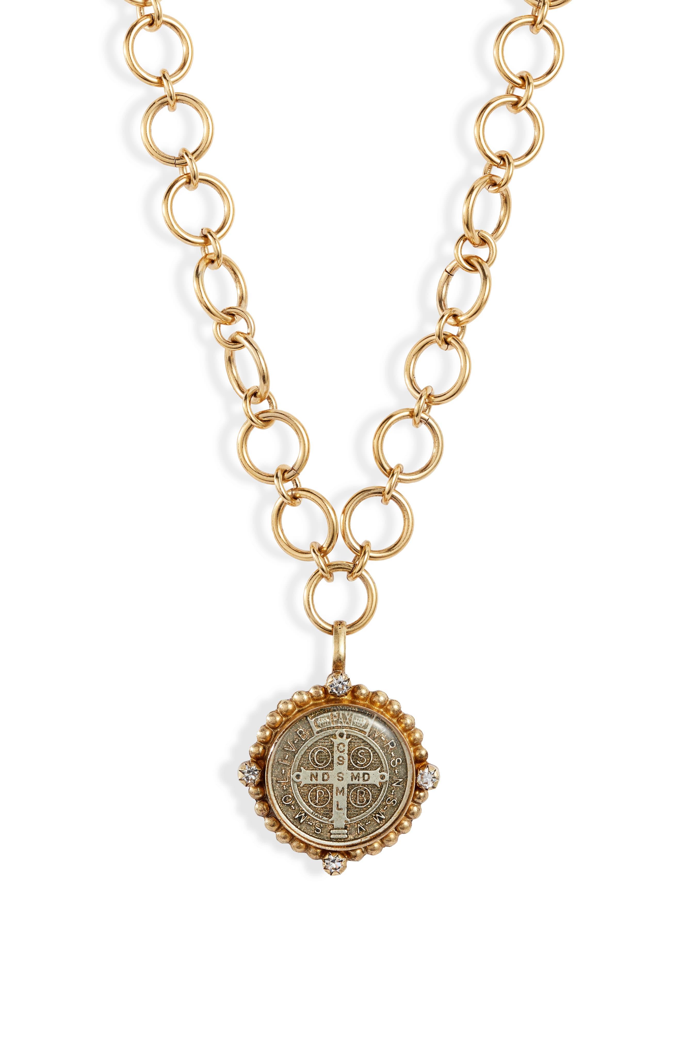 Virgins, Saints & Angels Betty San Benito Necklace in
