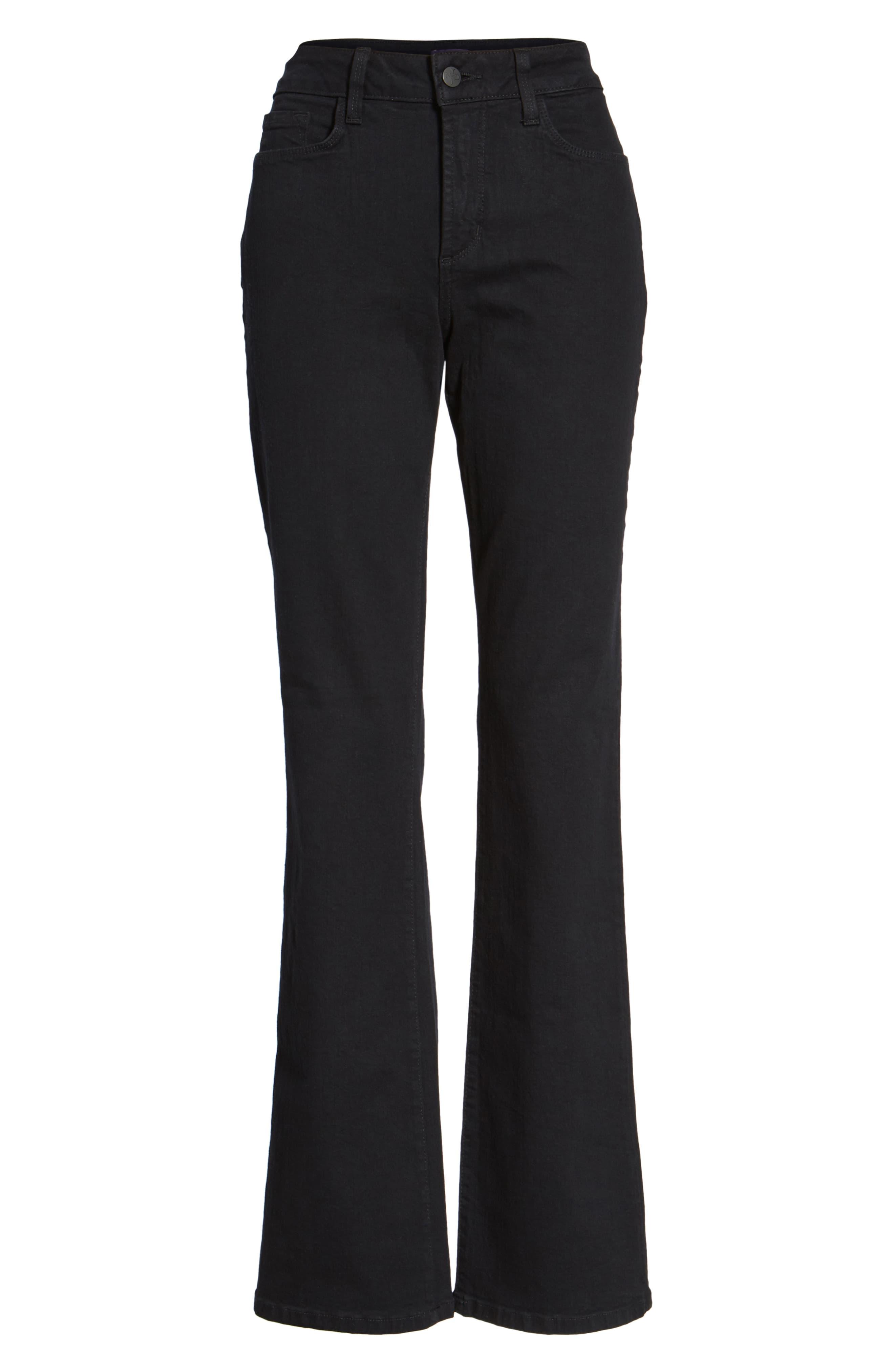 NYDJ Denim Barbara Stretch Bootcut Jeans in Black - Lyst