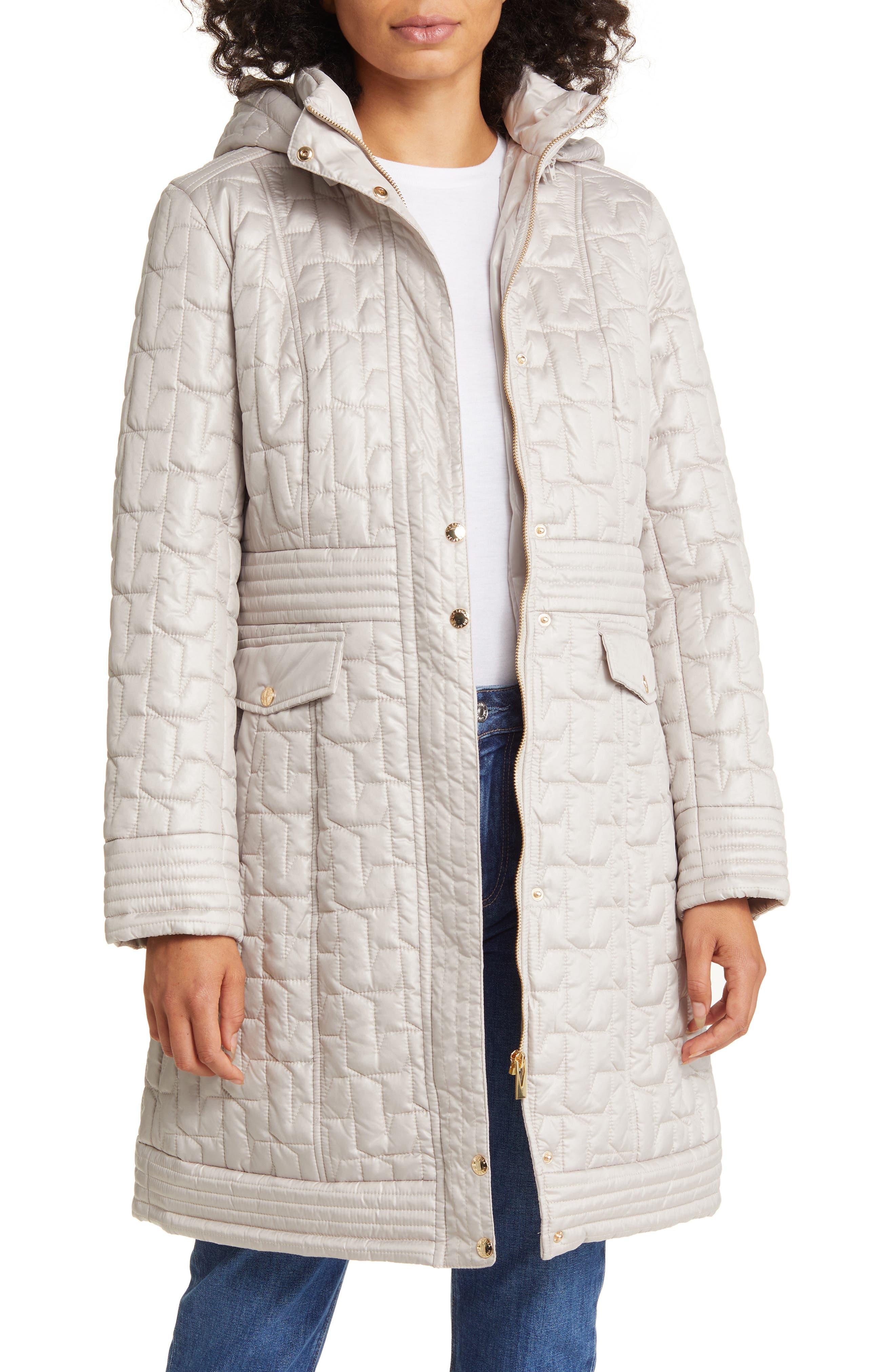Via spiga hotsell quilted hooded coat