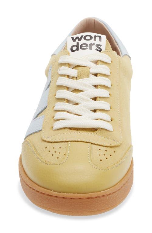 Wonders Odisei Sneaker Giallo: Modello Urbano In Pelle E Nylon Con Suola WondersFly - 2