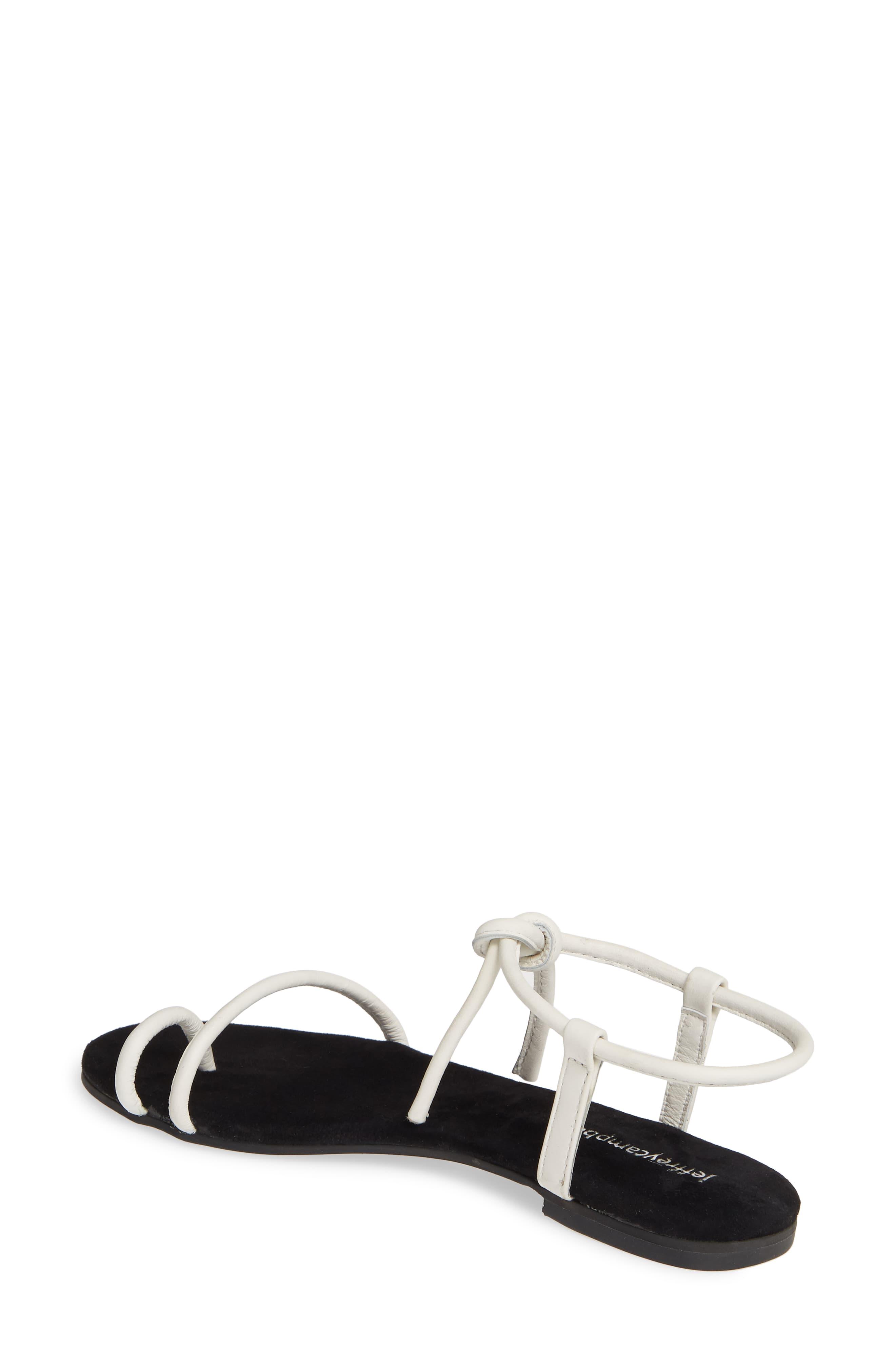 Jeffrey Campbell Leather Aster Tie 