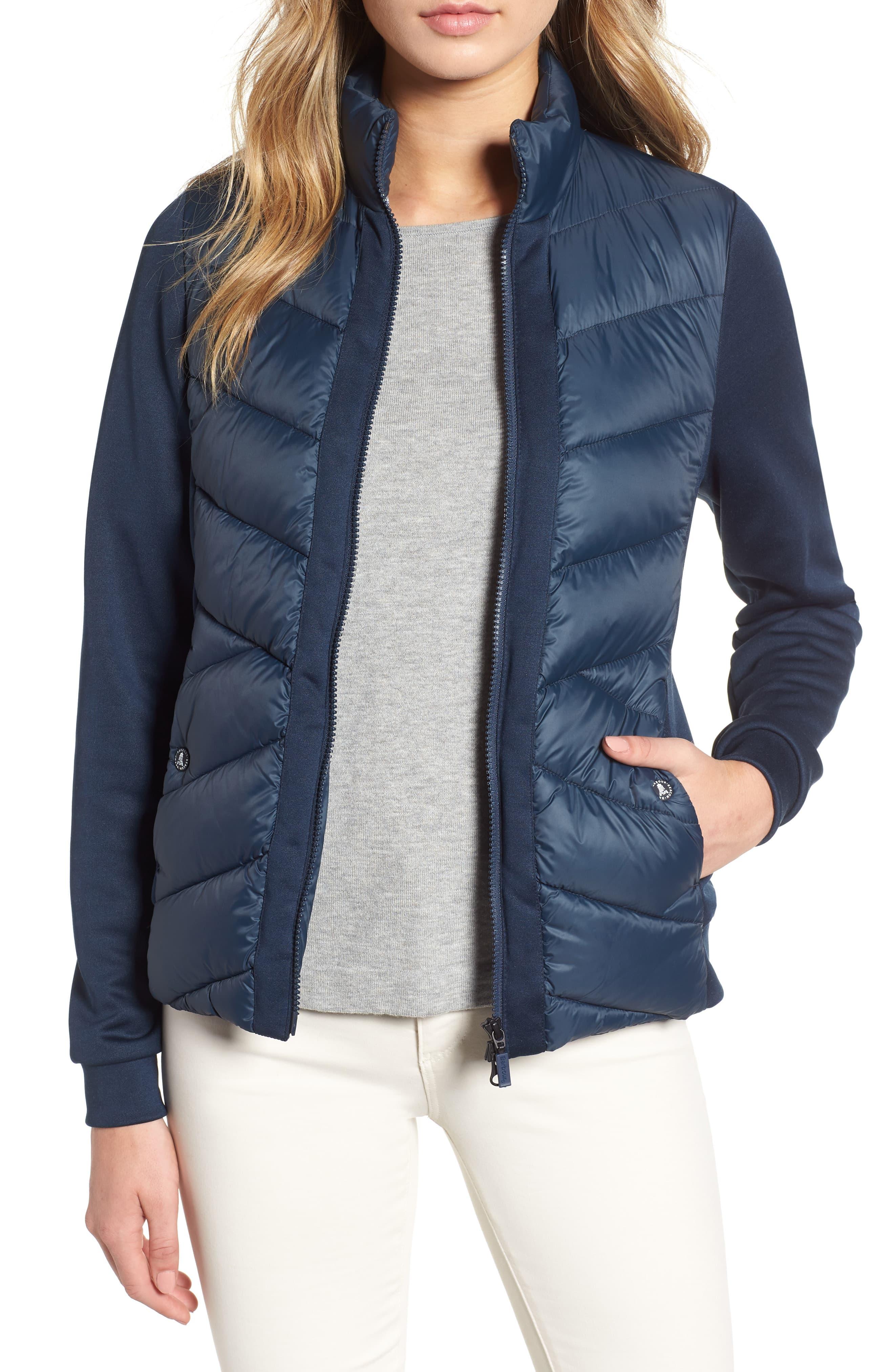Barbour Hirsel Chevron Quilted Sweater 