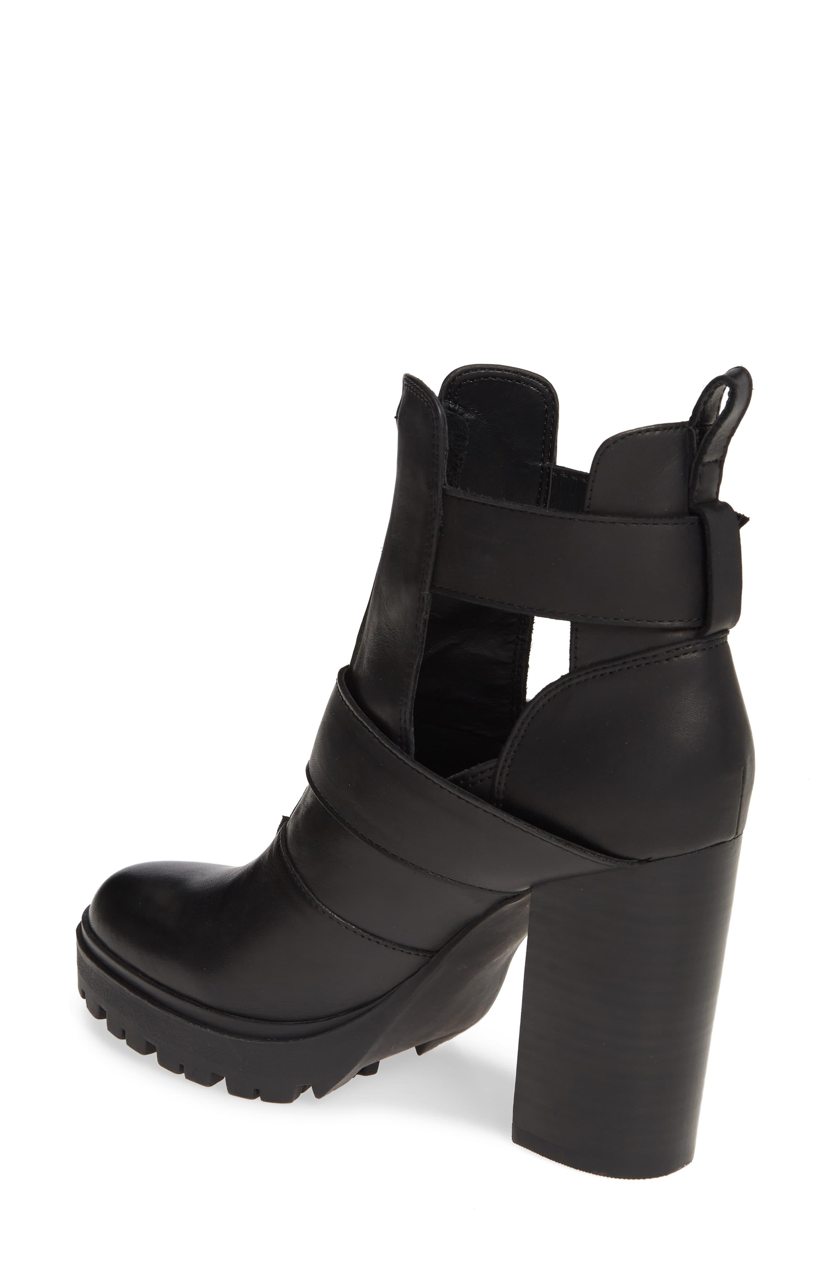 steve madden lavish buckle bootie