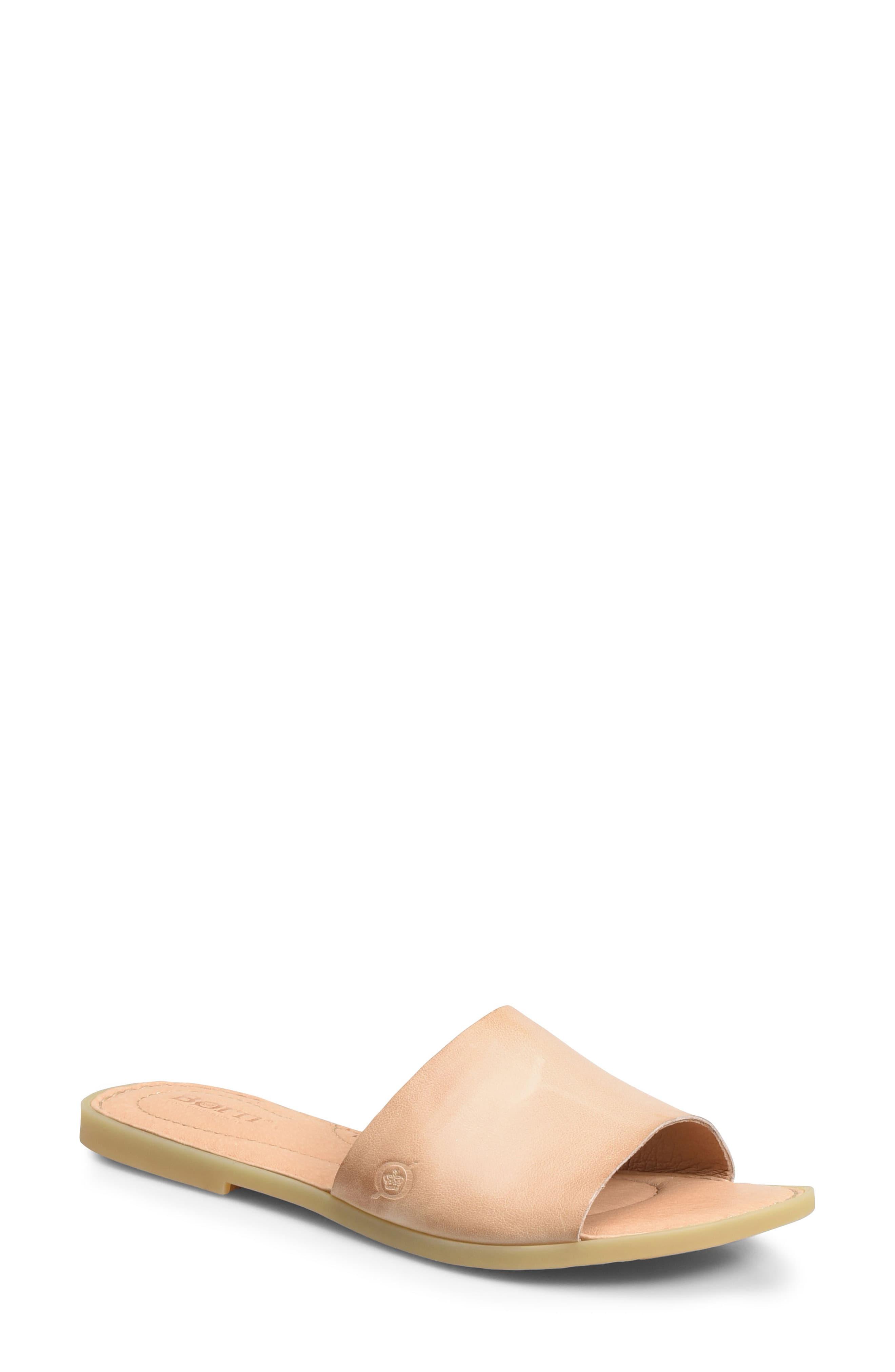 born loren slide sandals