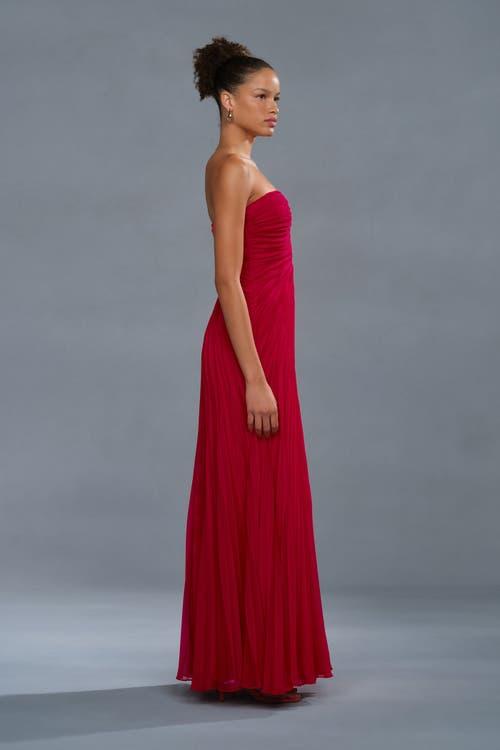 Designer Red Strapless Gowns for Women - Up to 61% off | Lyst