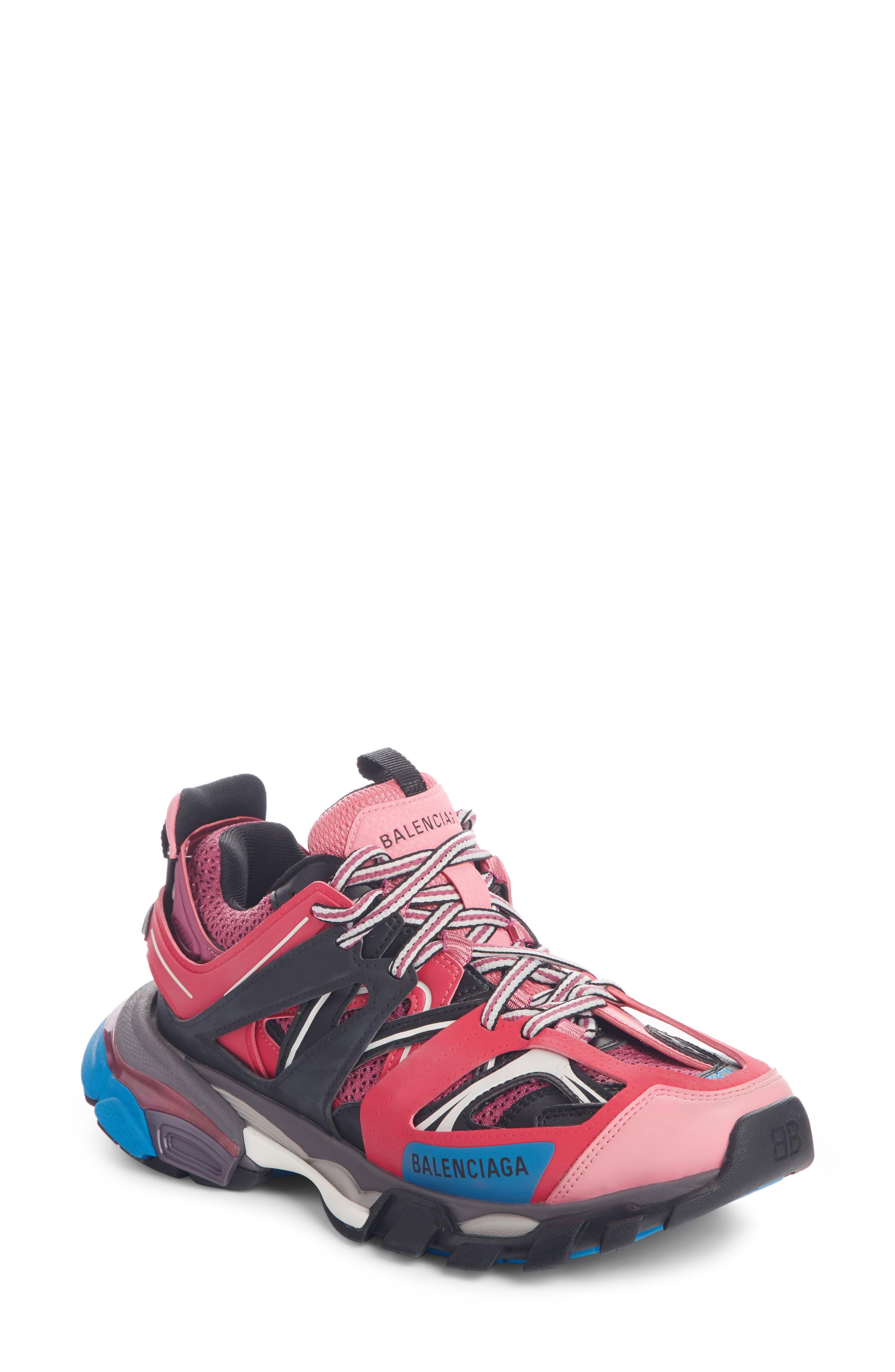 Balenciaga Track Sneakers in Pink/Blue (Pink) - Lyst