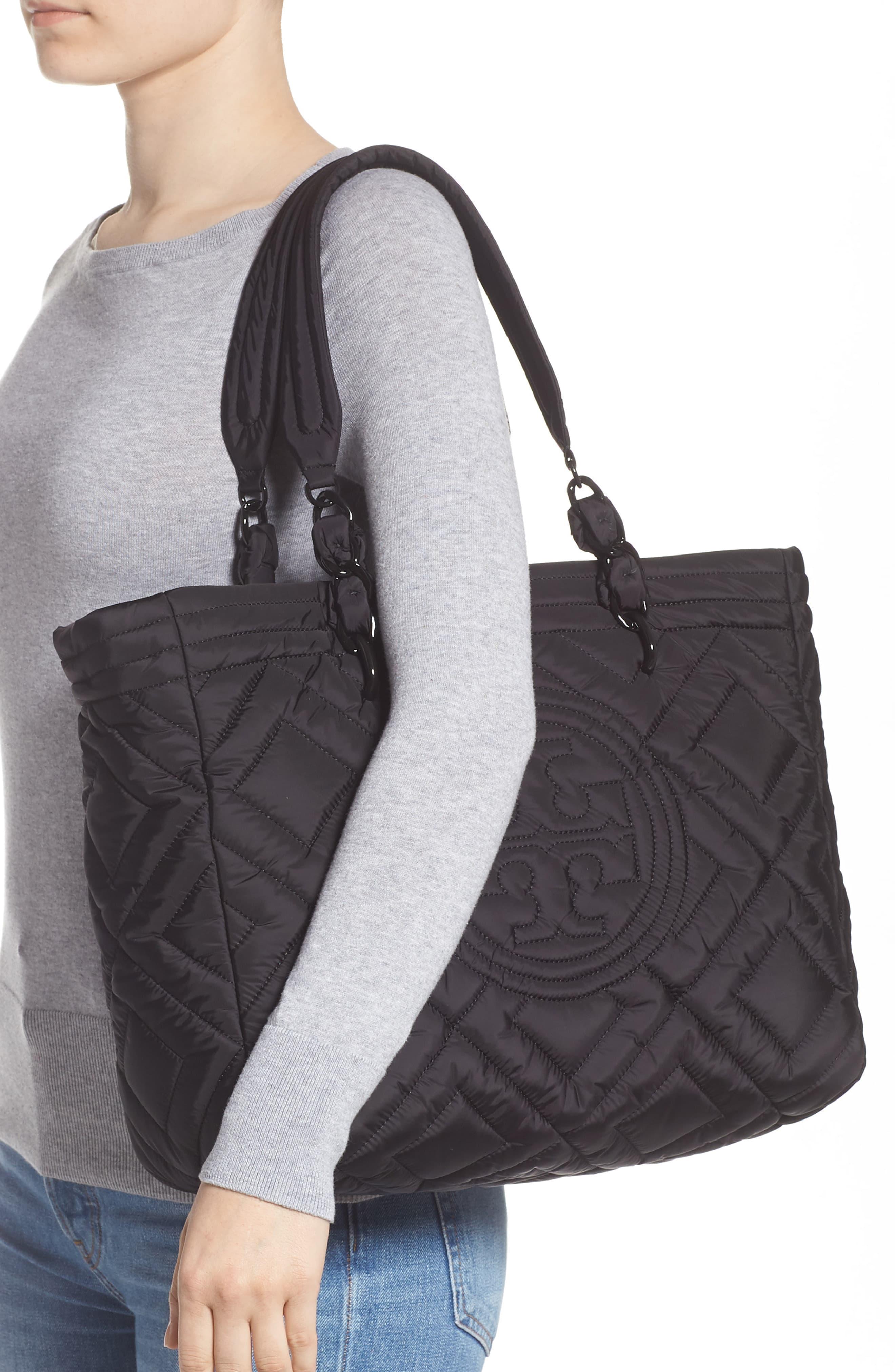 tory burch fleming tote small