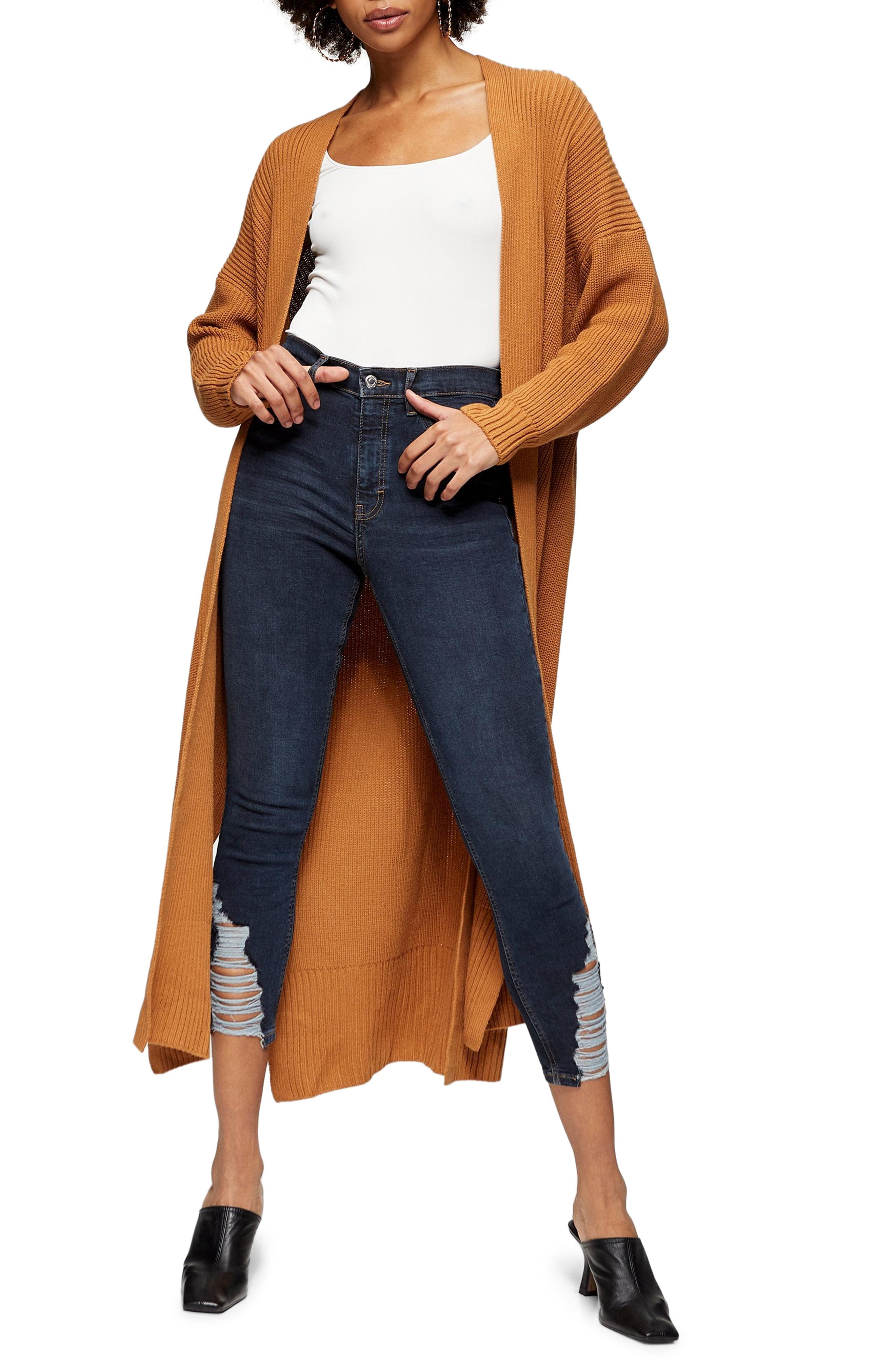 topshop longline cardigan