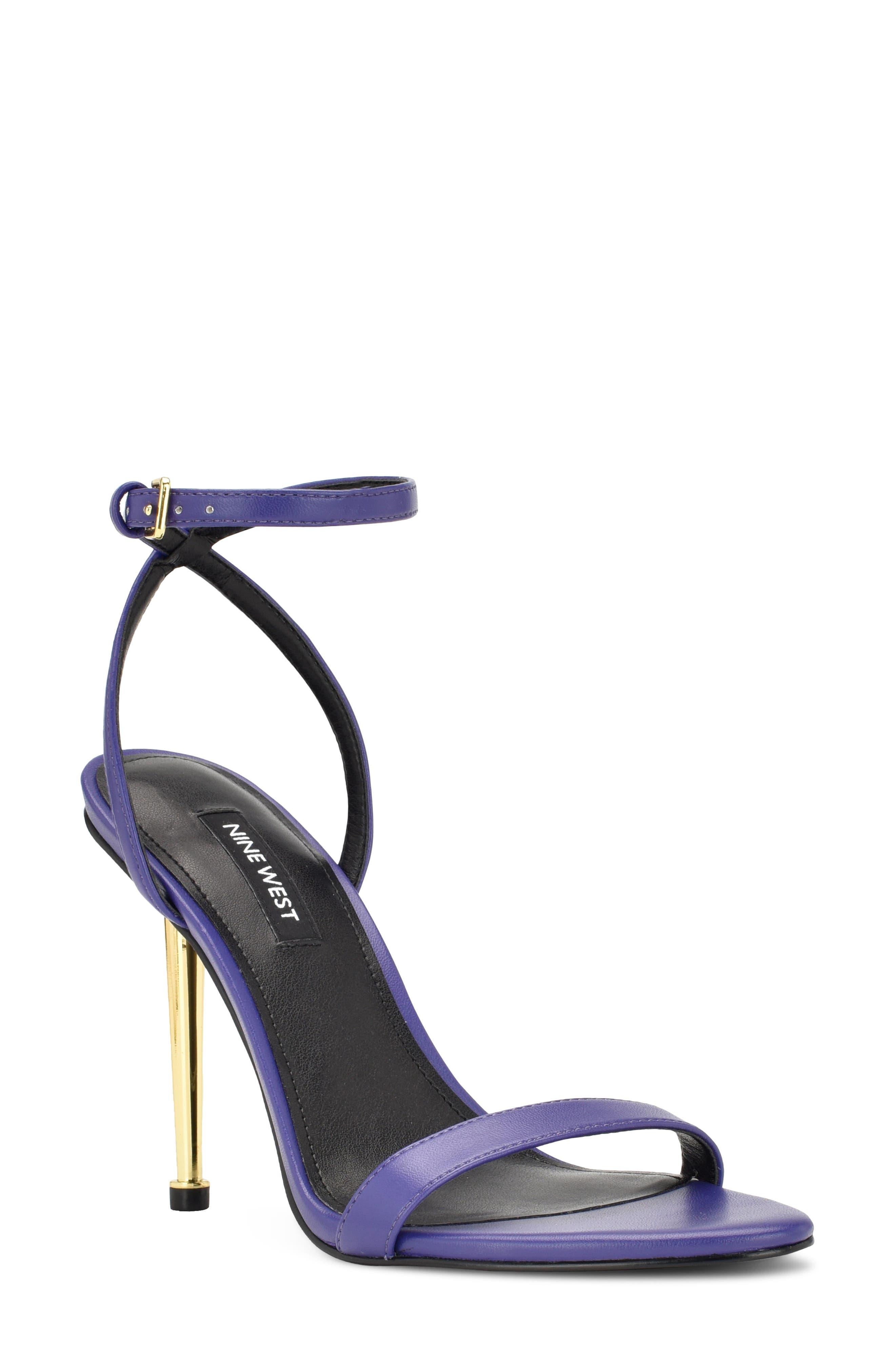 Nine West Reina Ankle Strap Pump in Blue Lyst