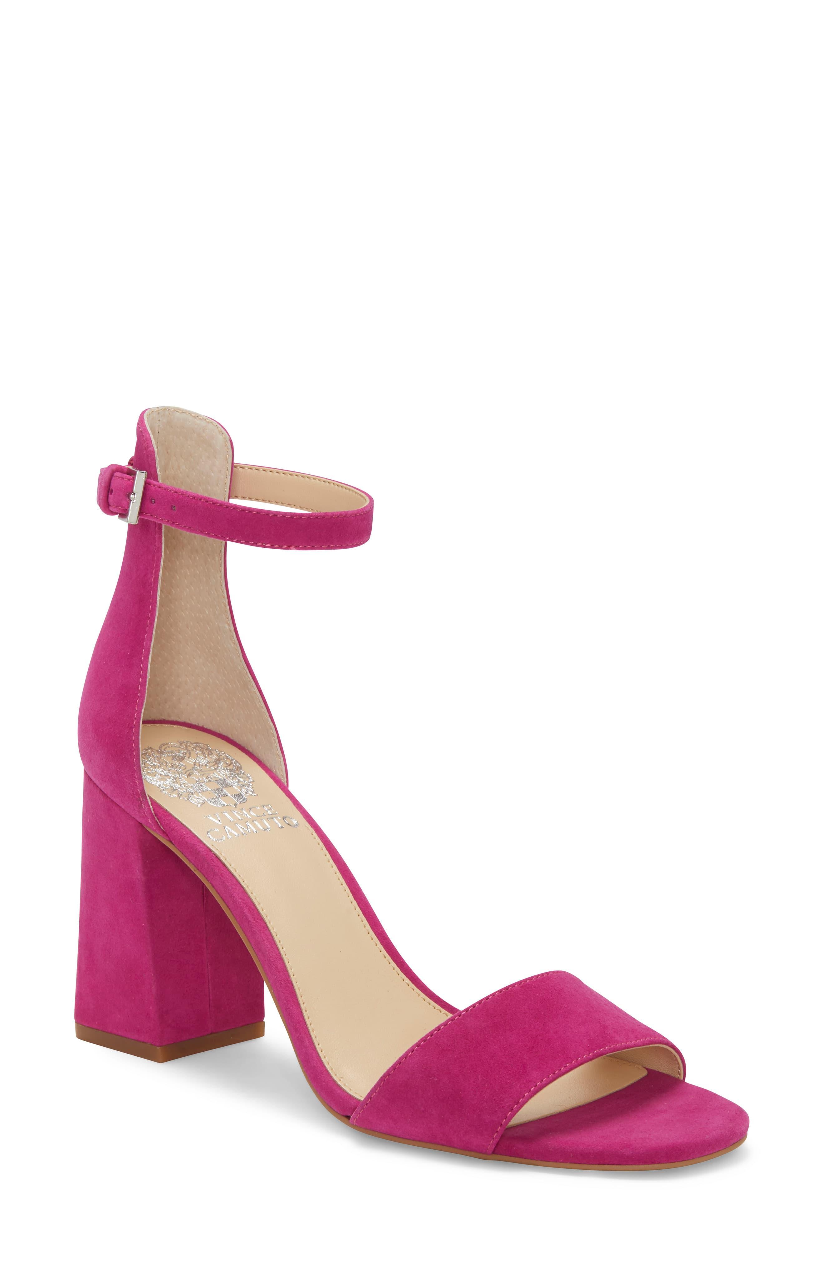 vince camuto pink sandals