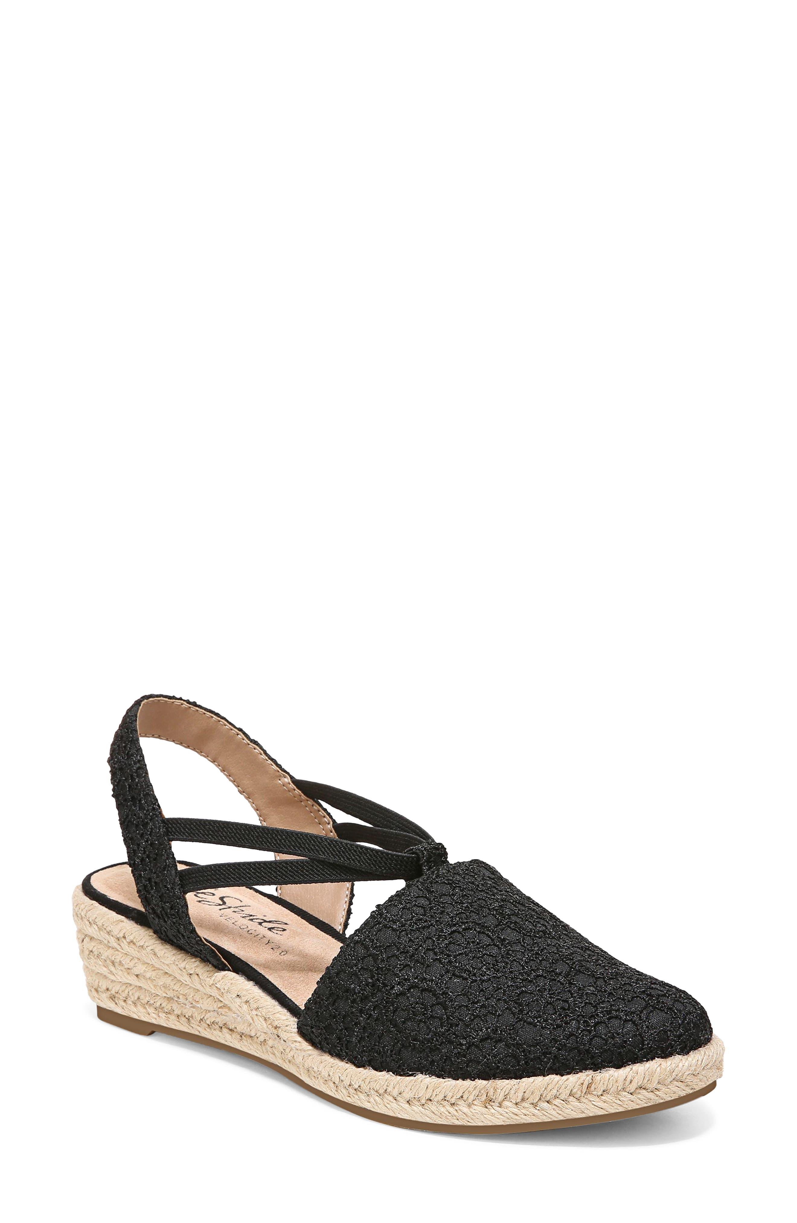 LifeStride Katrina Espadrille Slingback Wedge Pump Lyst