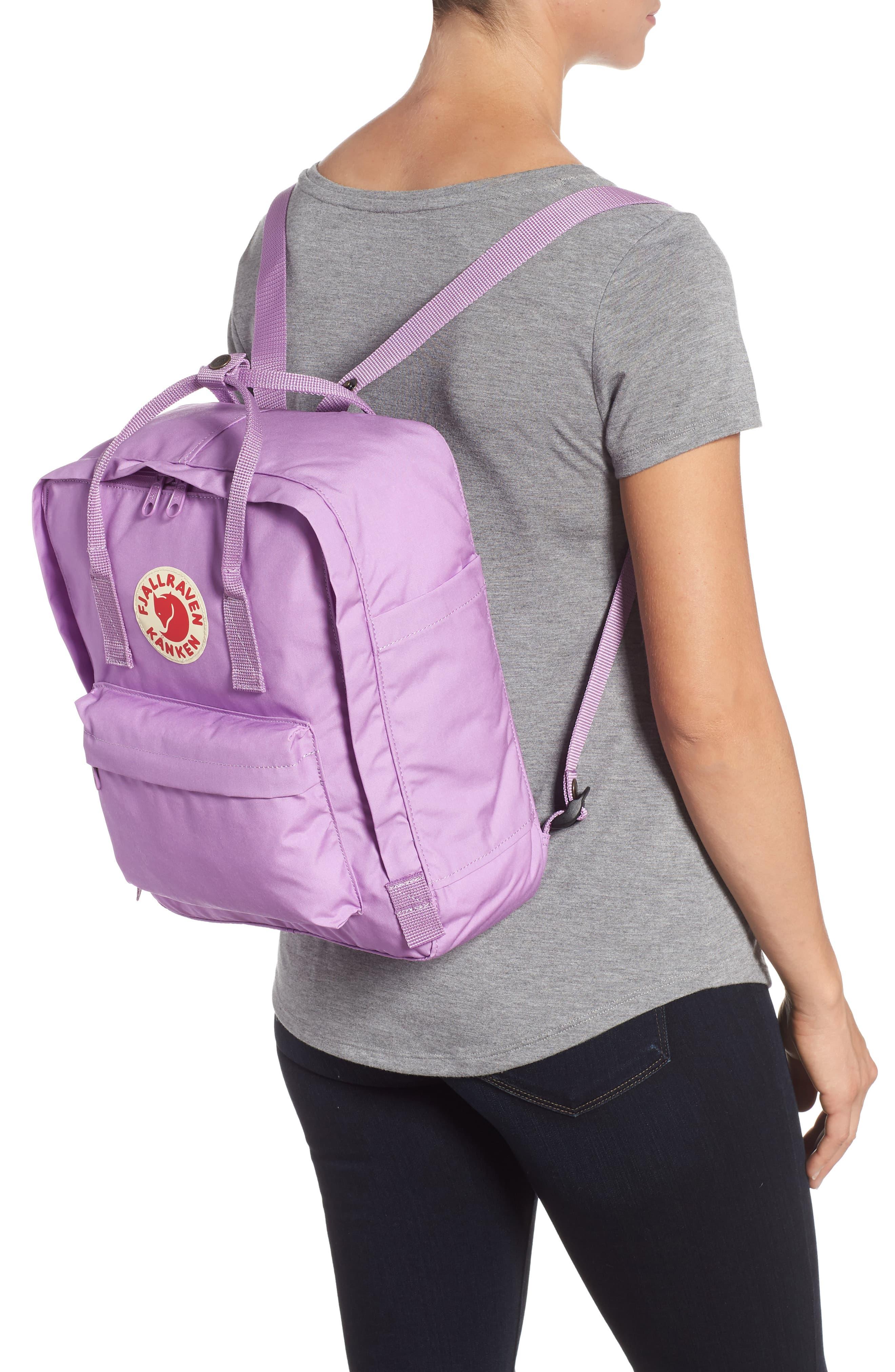 Fjallraven Fjällräven Kånken Water Resistant Backpack Purple in Blue Lyst