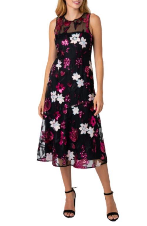 sam edelman strapless embroidered sequin cocktail dress Leaf Embroidered Strapless Dress (Women)
