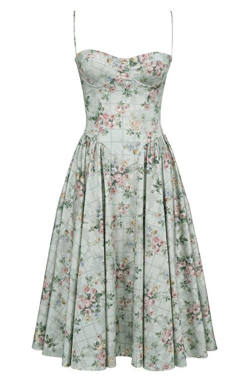 House Of Cb Samaria Corset Fit & Flare Dress | Lyst House Of Cb Samaria Corset Fit & Flare Dress | Lyst