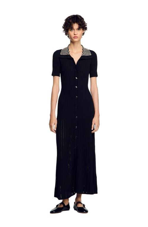 SANDRO☆Zade/シェブロンニット マキシドレス♪【送料込】 Dresses | Women | Sandro-paris.com