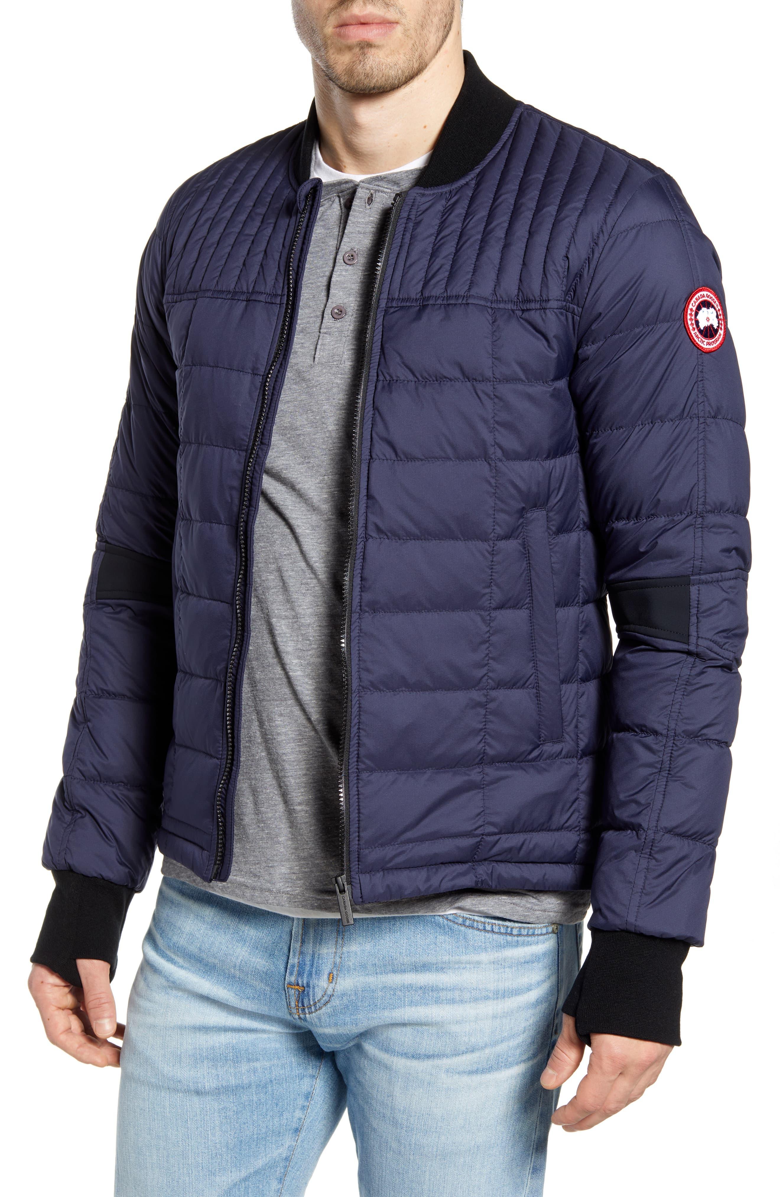 Canada Goose Dunham Slim Fit Packable Down Jacket, Blue for Men - Lyst