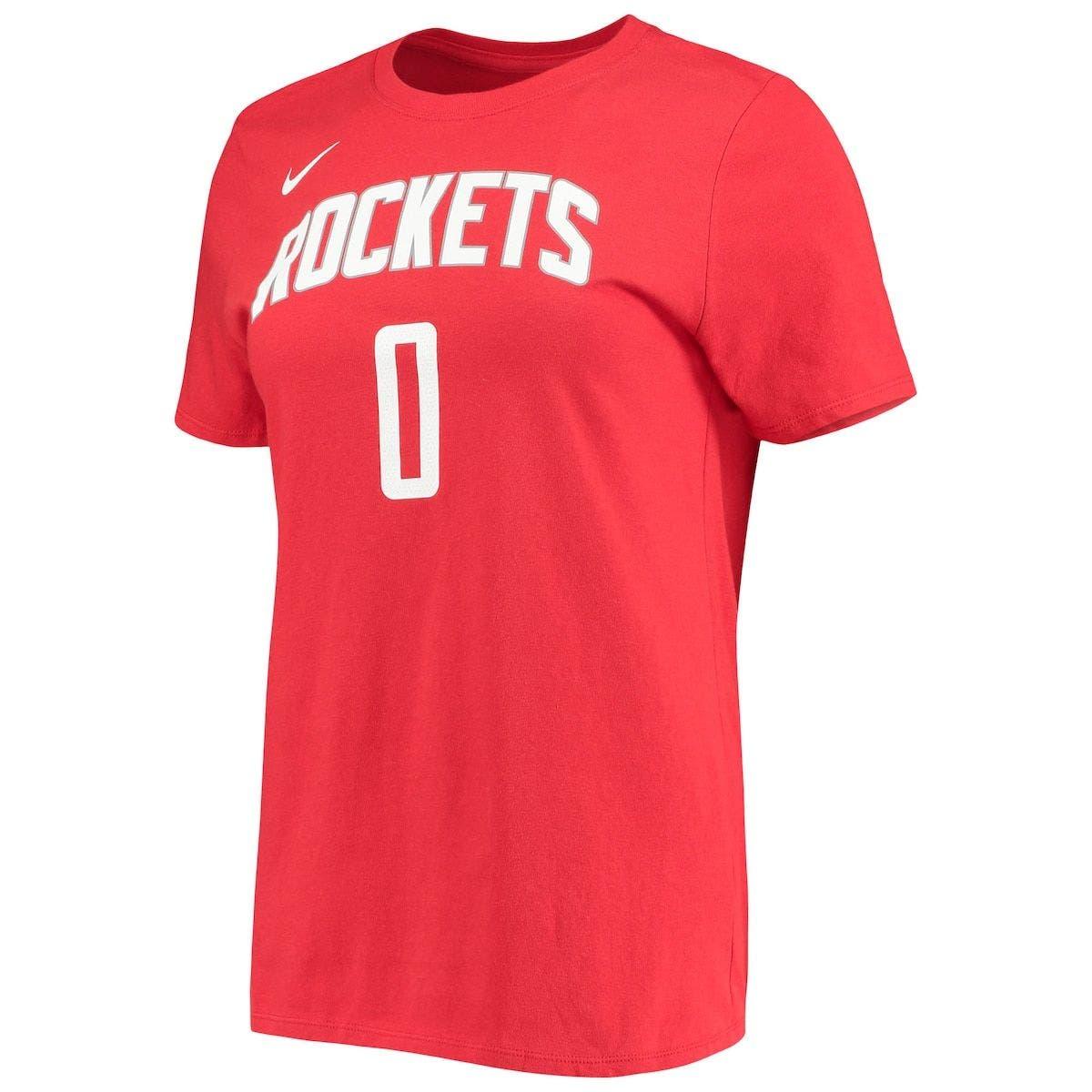 Nike Russell Westbrook Houston Rockets Name & Number Performance T-shirt At  Nordstrom in Red | Lyst