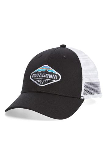 black patagonia hat