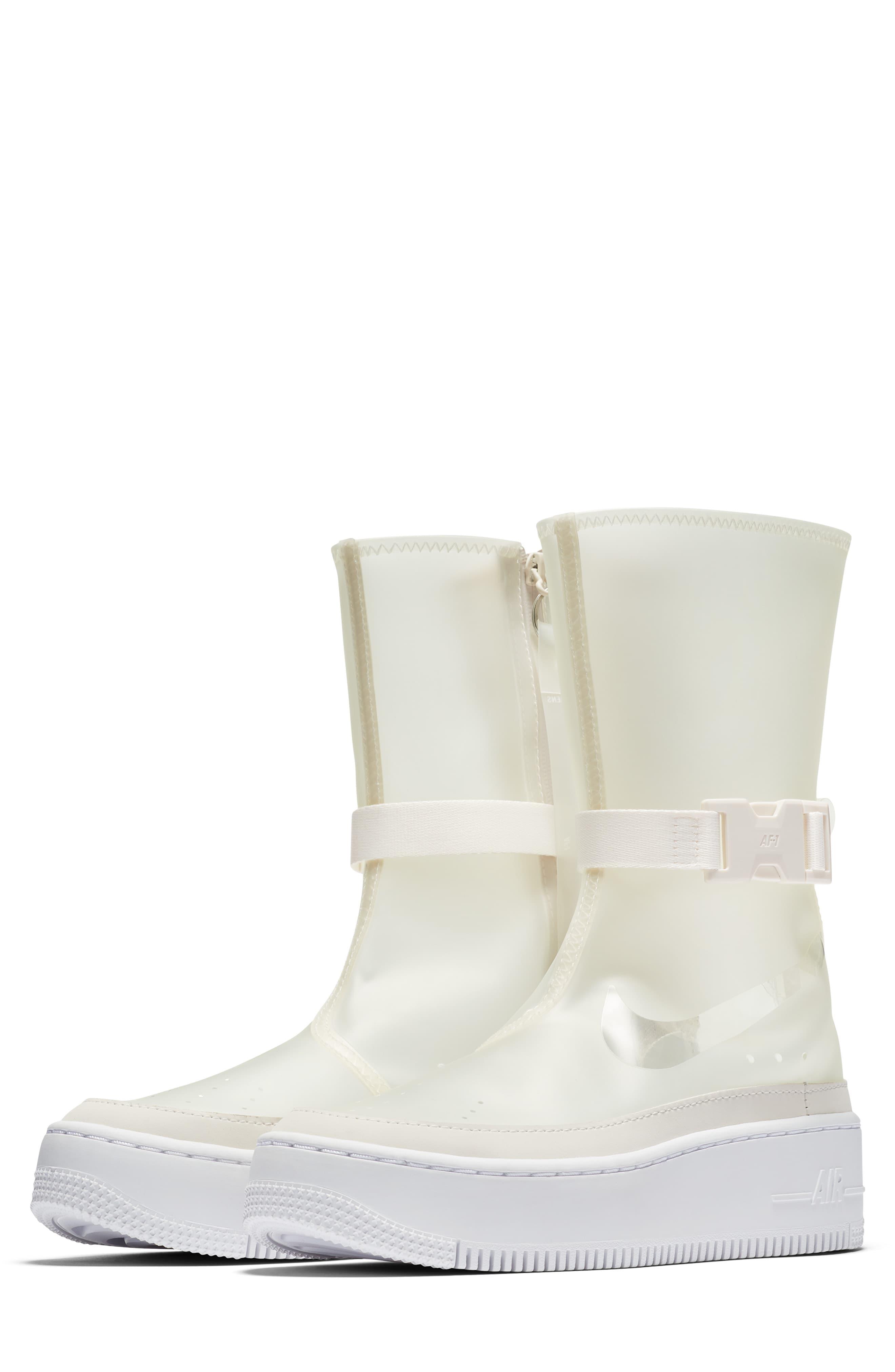 white platform air force 1