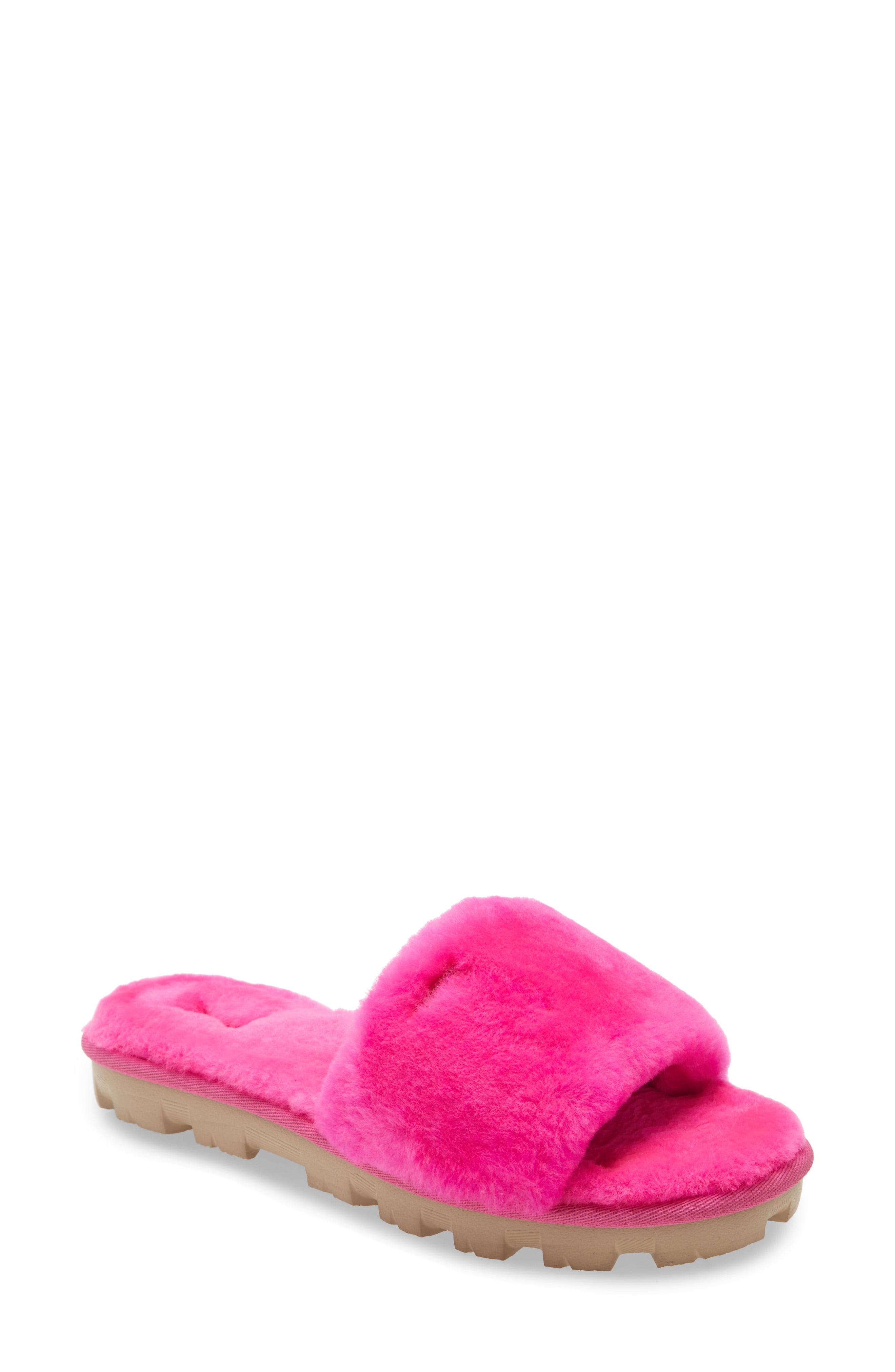 UGG Wool UGG Cozette Genuine Shearling Slipper in Pink - Lyst