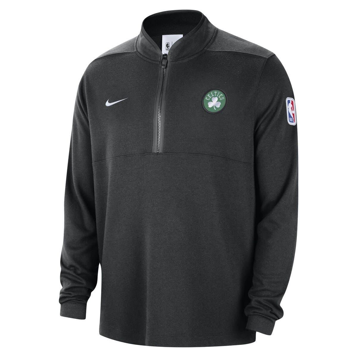 Nike Boston Celtics 2023/24 Authentic Performance Half-zip Jacket At  Nordstrom in Black for Men | Lyst