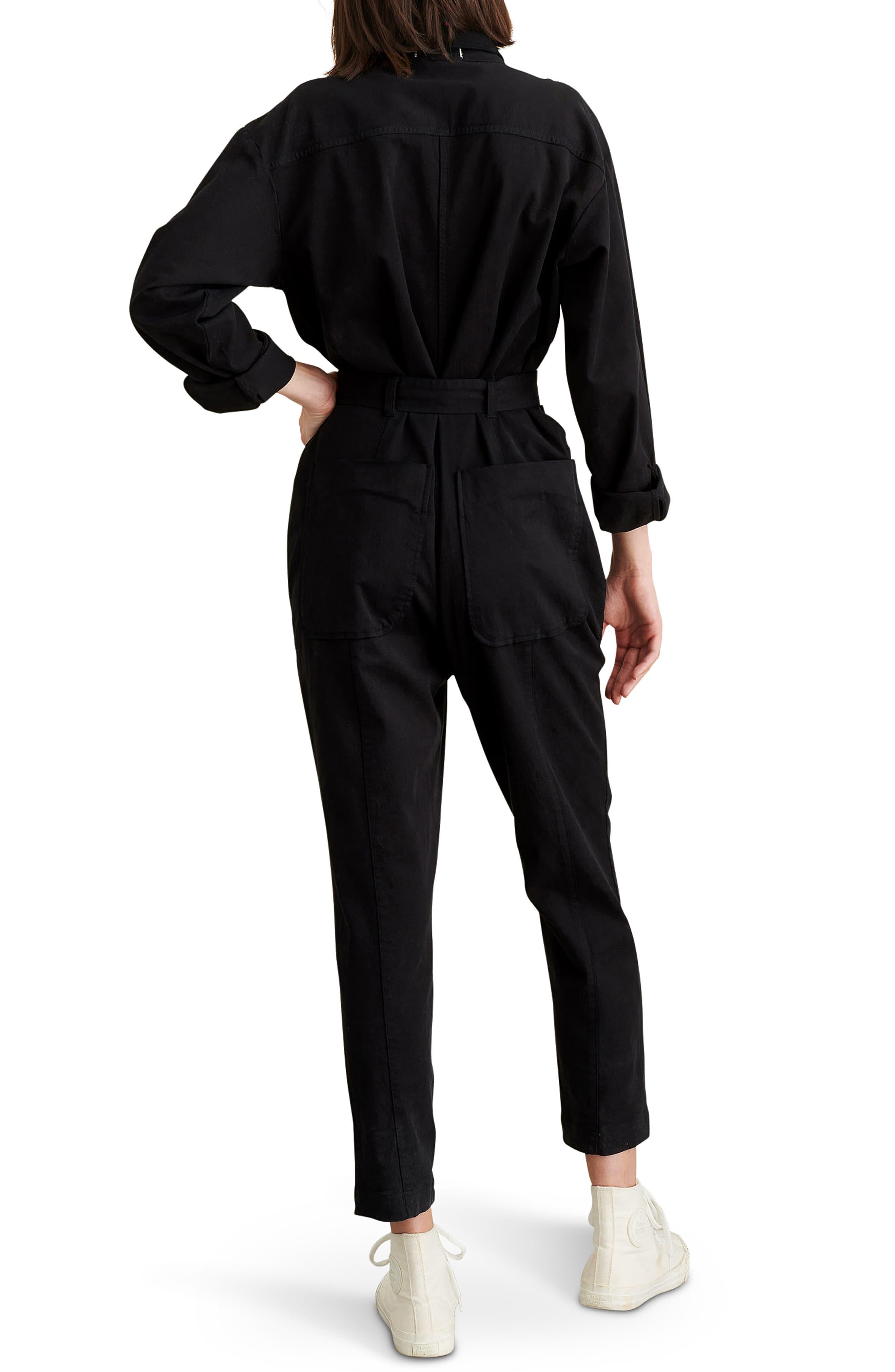 Alex Mill Expedition Twill Jumpsuit in Black - Lyst