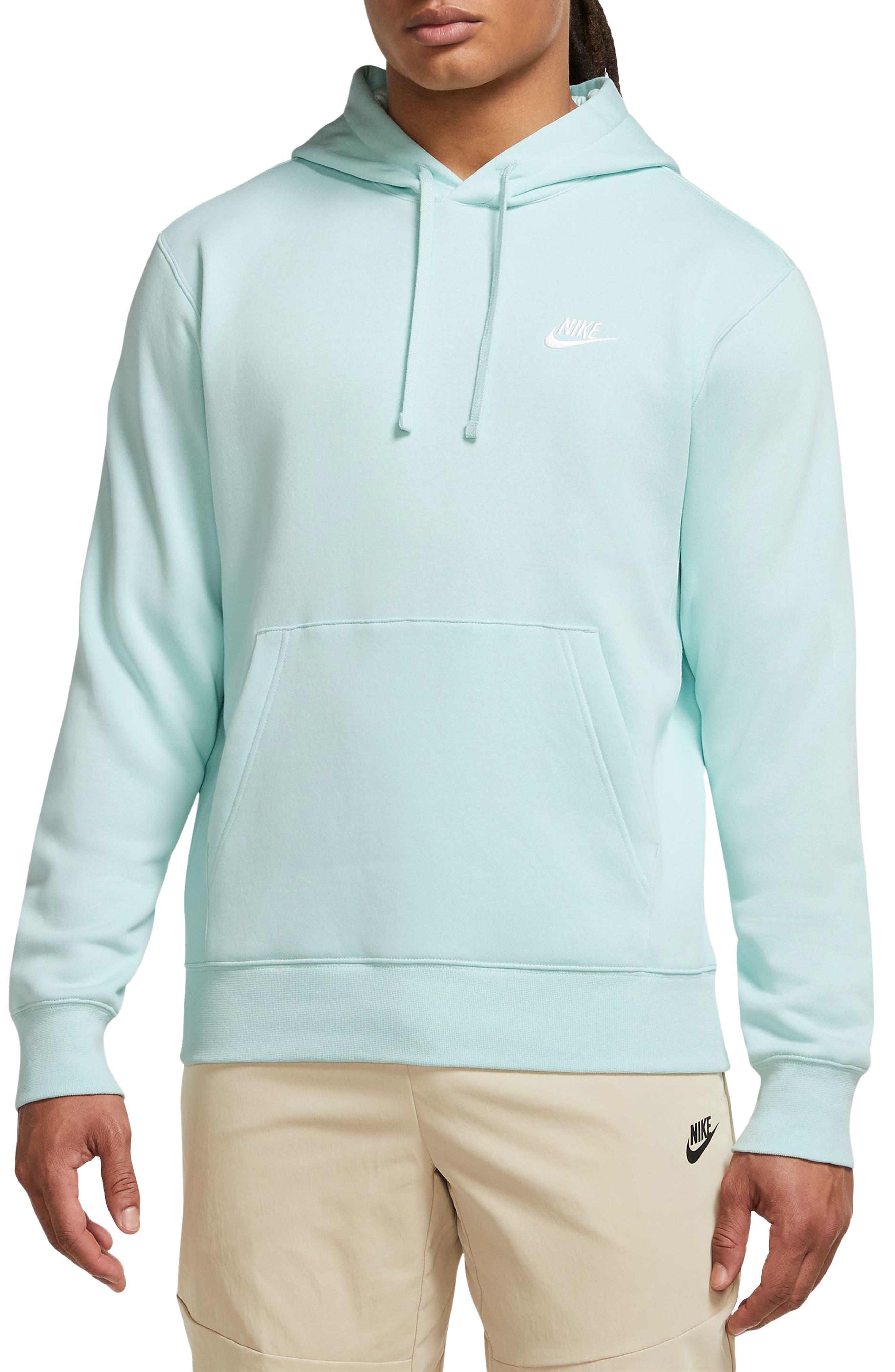 NIKE Sportswear Club Logo-Embroidered Cotton-Blend Jersey Hoodie for Men