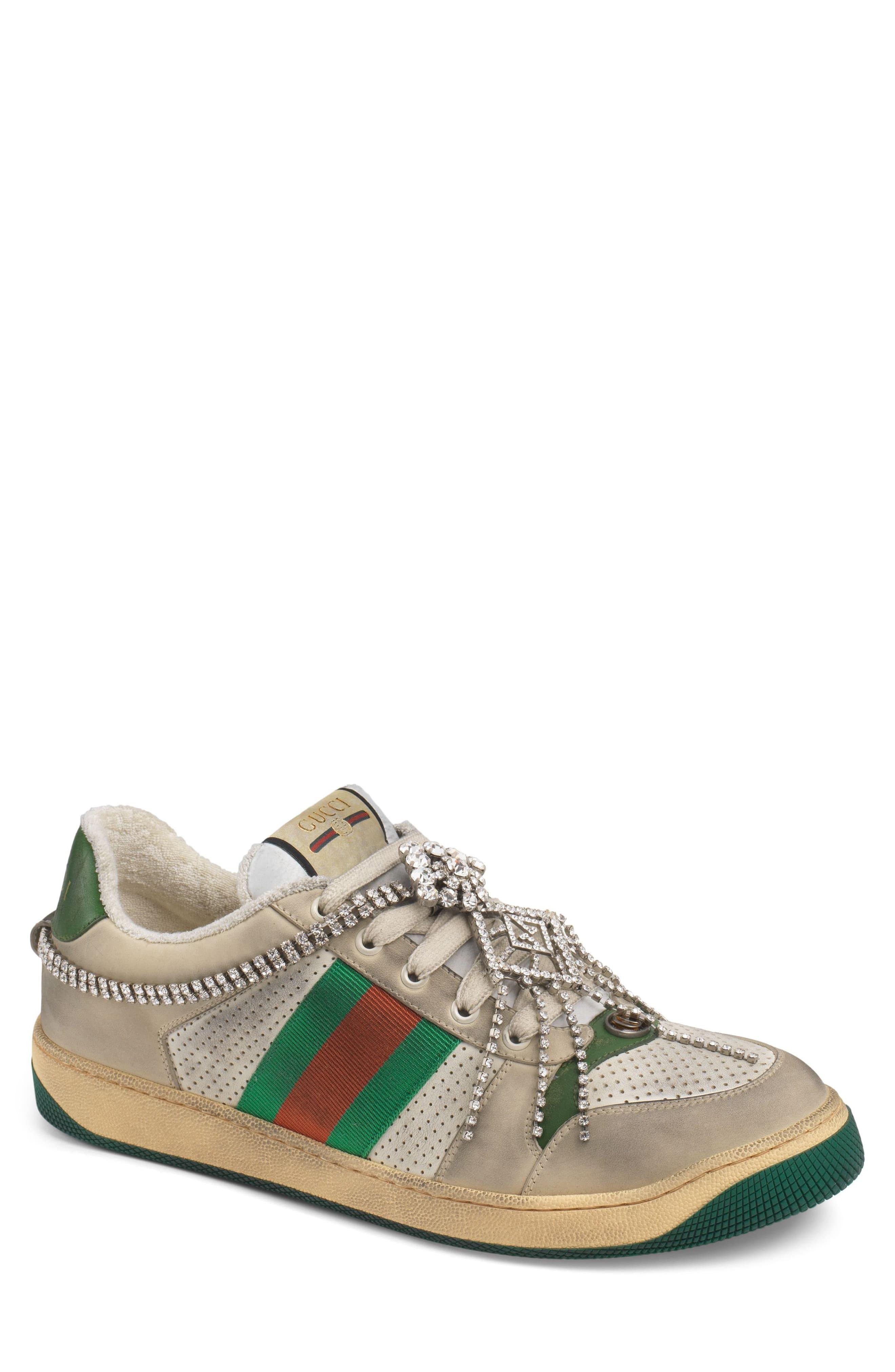 gucci sneaker with jewels
