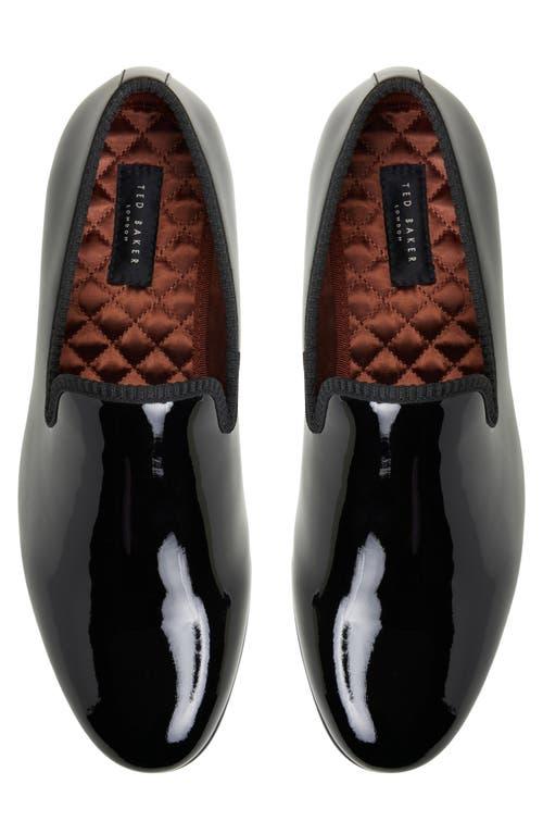 Ted Baker Wellesley Patent Leather Venetian Loafer in Black  display picture 2
