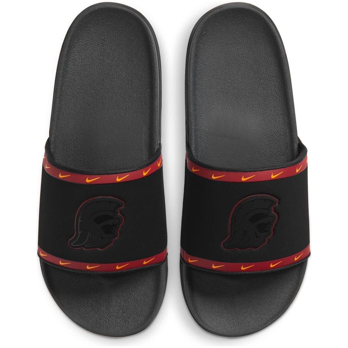 Nike Usc Trojans Team Offcourt Slide Sandals in Black for Men Lyst