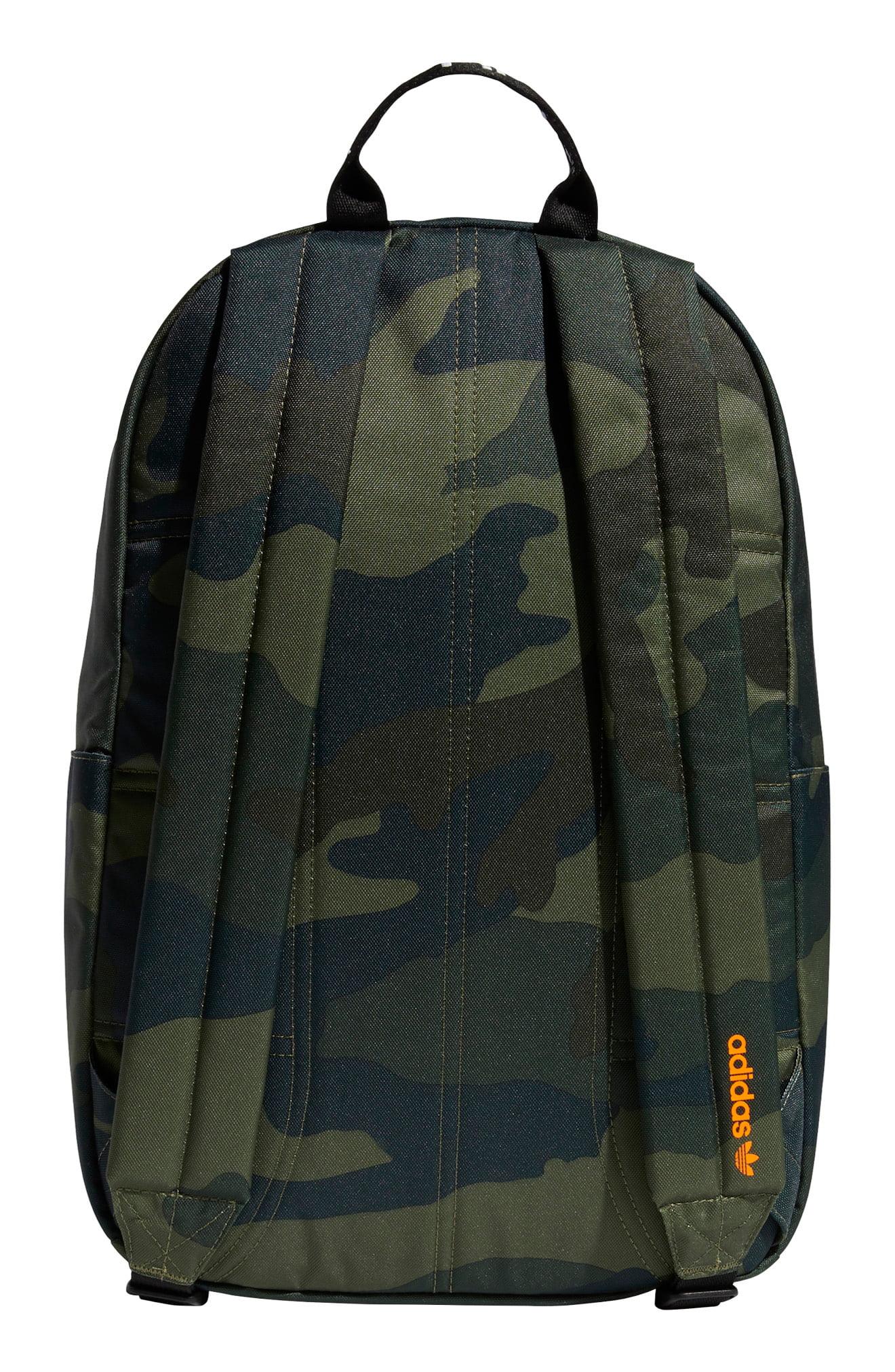 adidas trefoil backpack camo