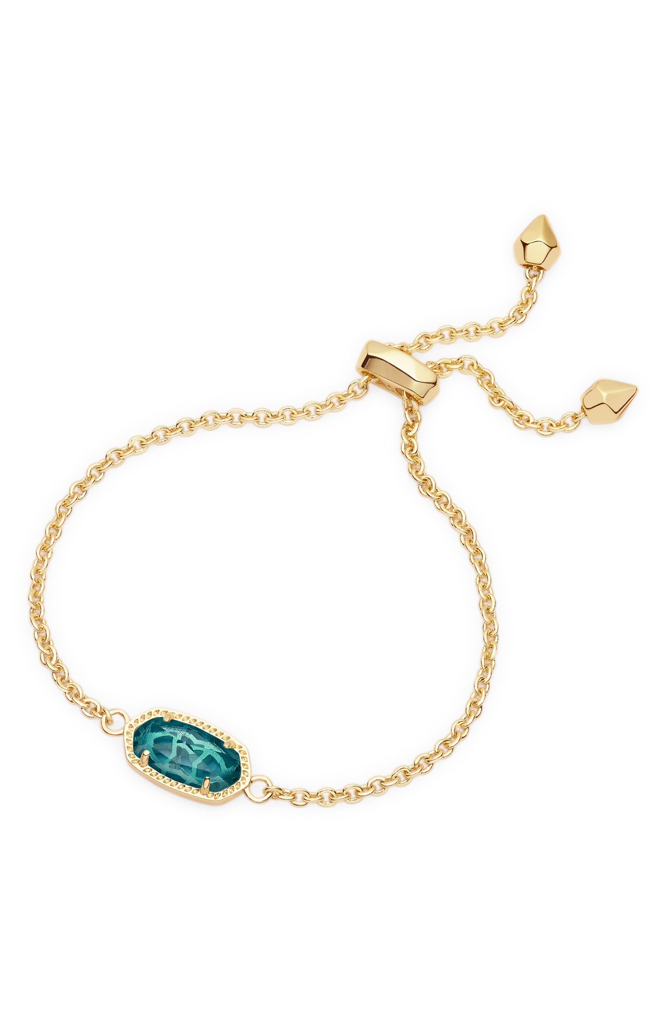 Kendra Scott Elaina Birthstone Bracelet in Blue - Lyst