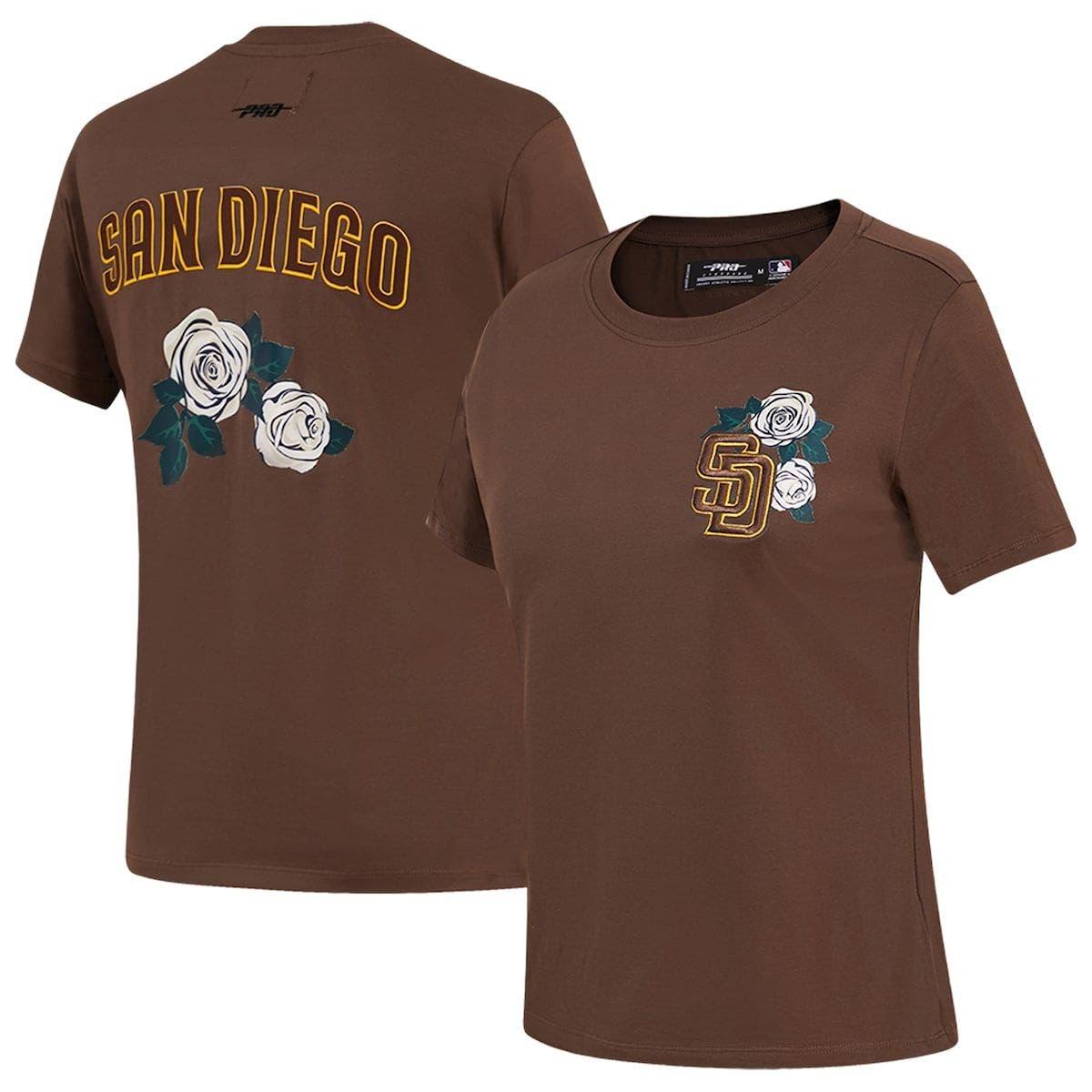 Pro Standard San Diego Padres Roses T-shirt At Nordstrom in Brown