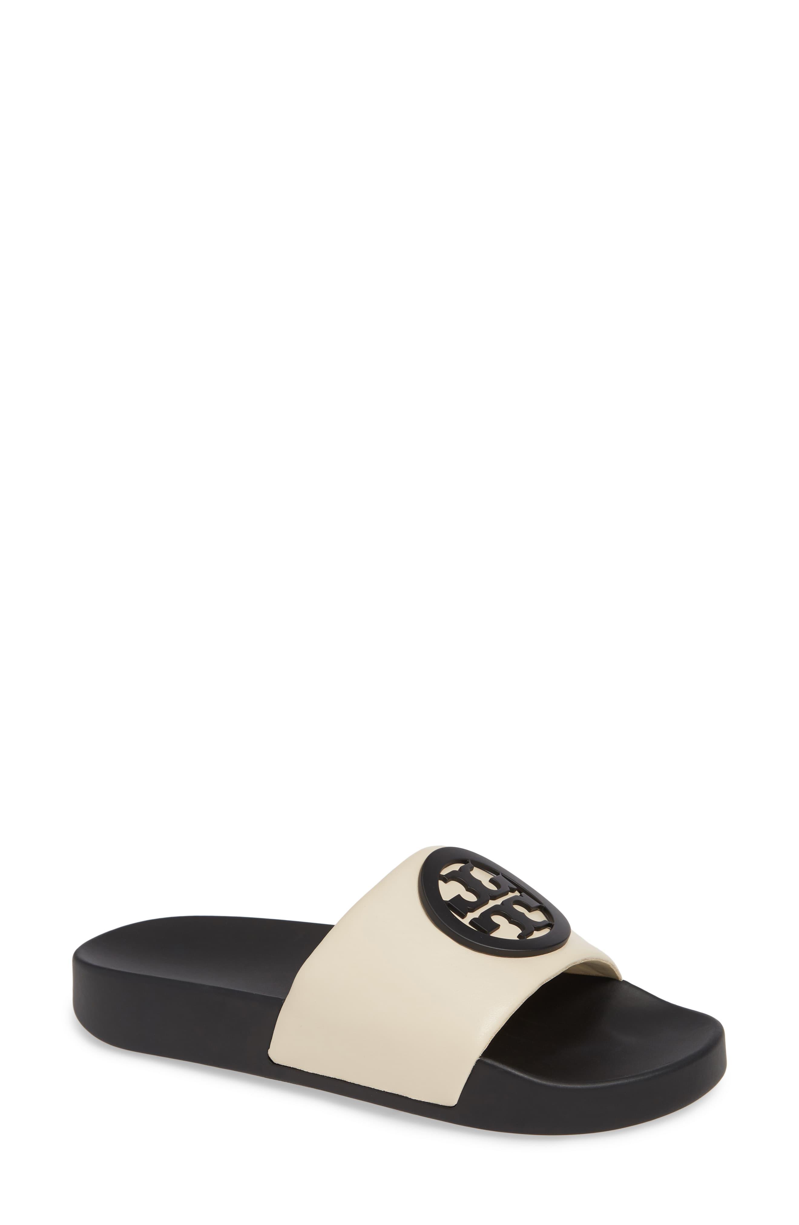 lina tory burch slides