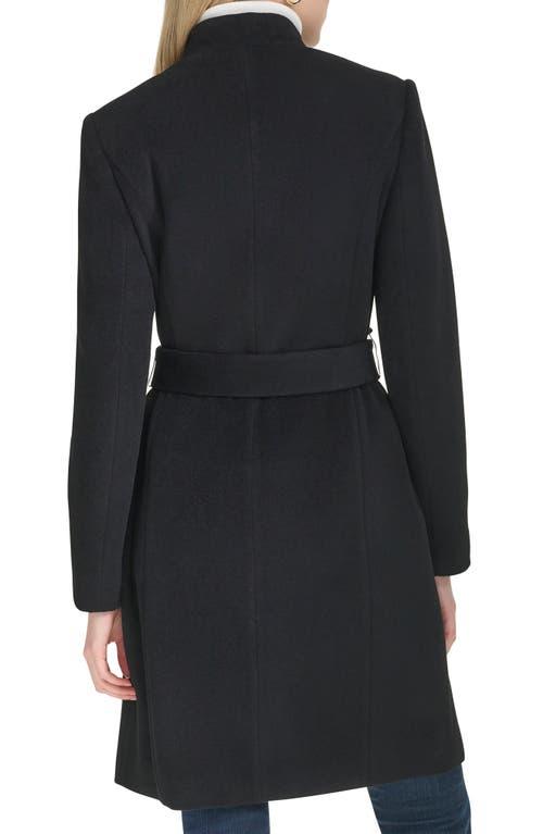 Cole haan black trench coat discount