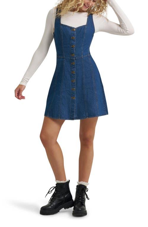 white christmas dresses Tai Denim Mini Dress – SAU LEE main image 0