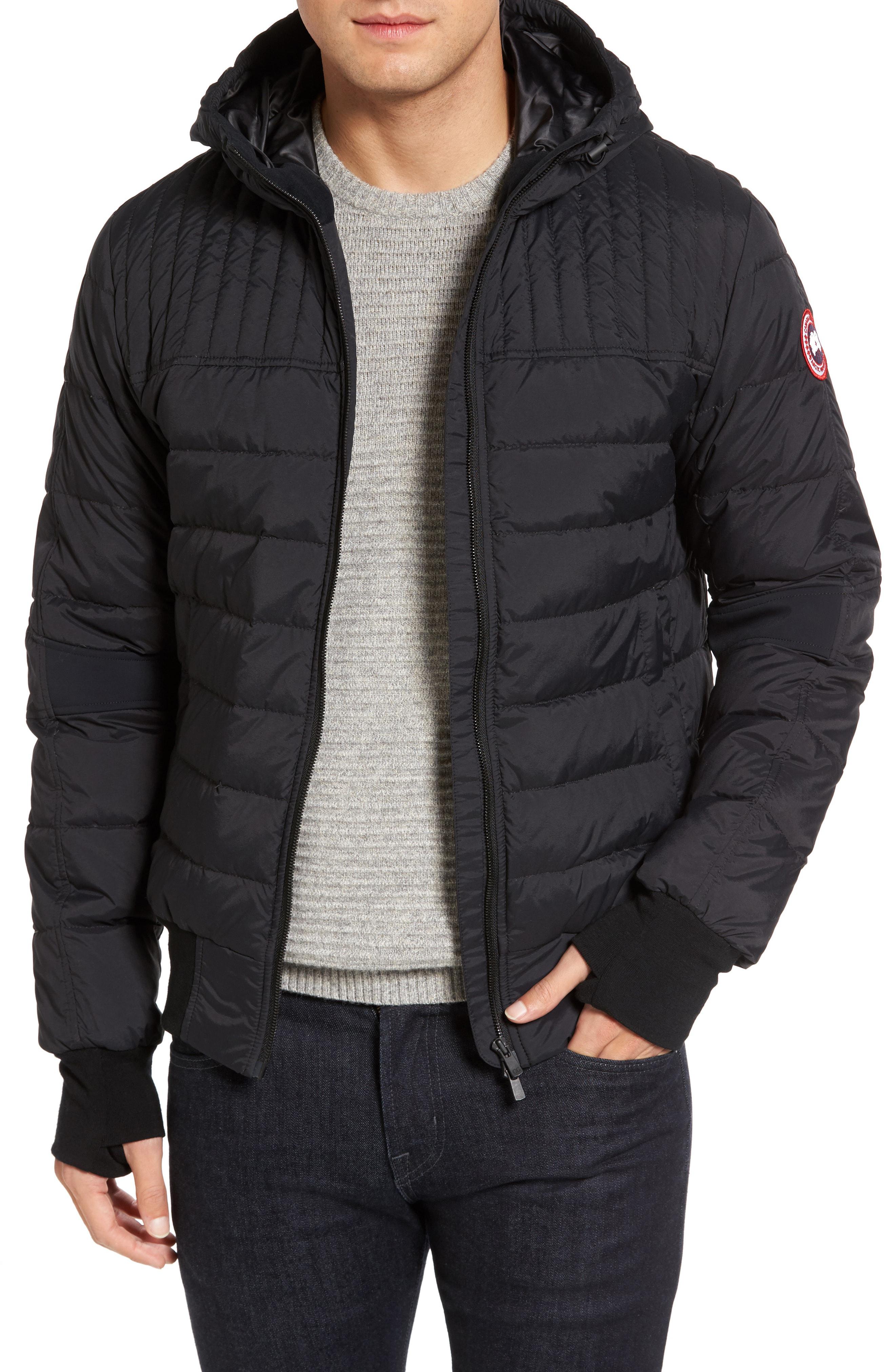 canada goose slim fit cabri hooded jacket